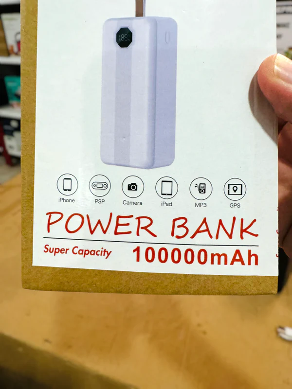 Aoker 1lac mAh Power Bnak