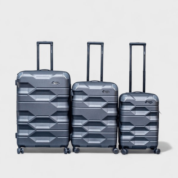 Jeep Polygon Hardside Luggage Suitcases