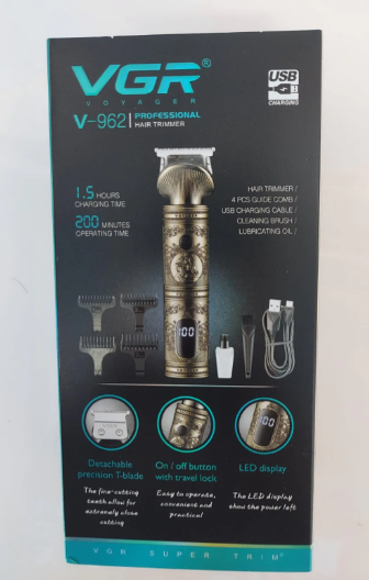 VGR Professional Hair Trimmer V-962