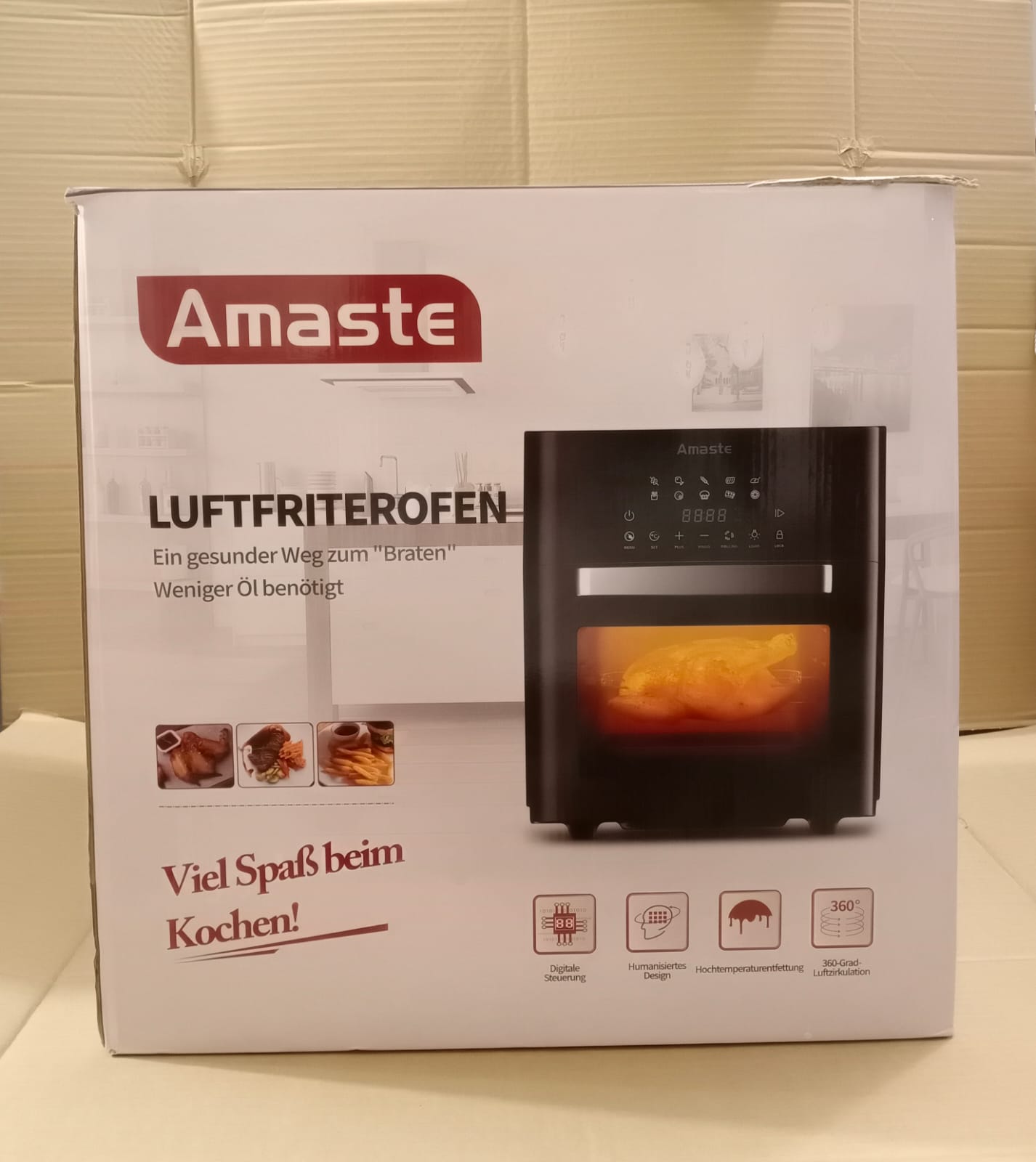 AMASTE AIRFRYER OVEN 15 LITER