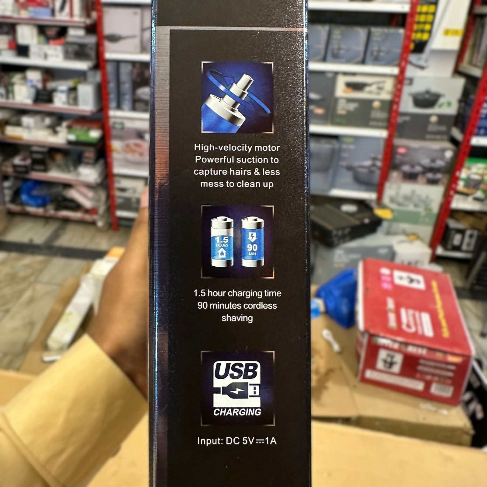 Marske 2 in 1 Man's Shaver & Trimmer MS-3377