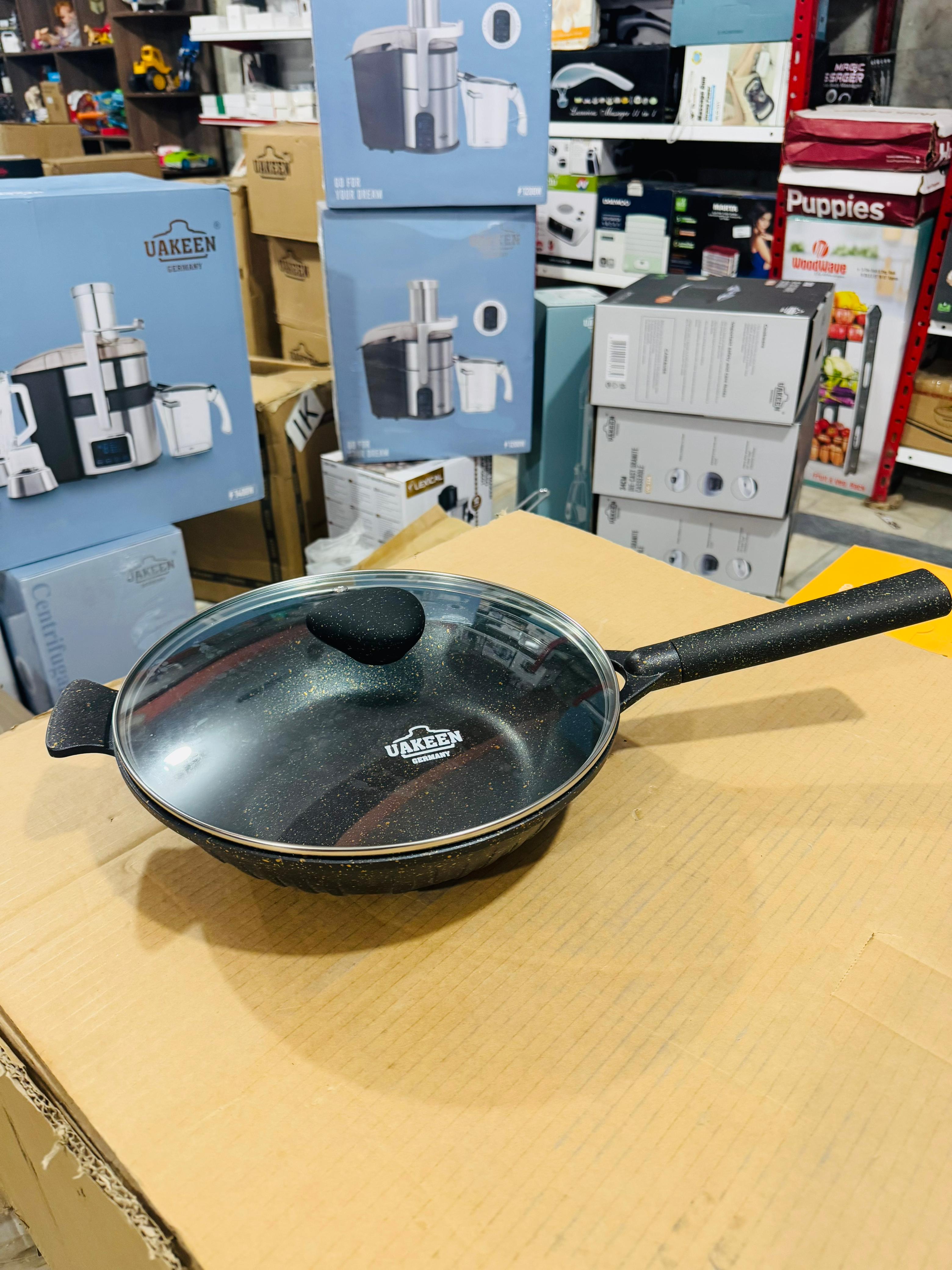 Uakeen Germany Induction Die-Cast Granite Cookware Set 13pcs VK-61