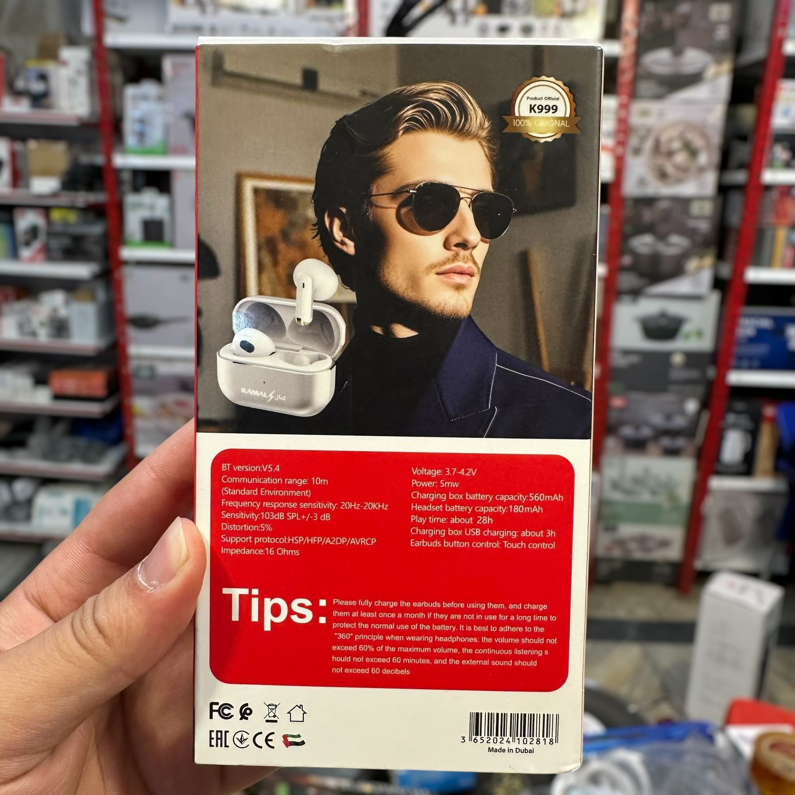 Metal Hybrid ENC Kamal Airpods k999