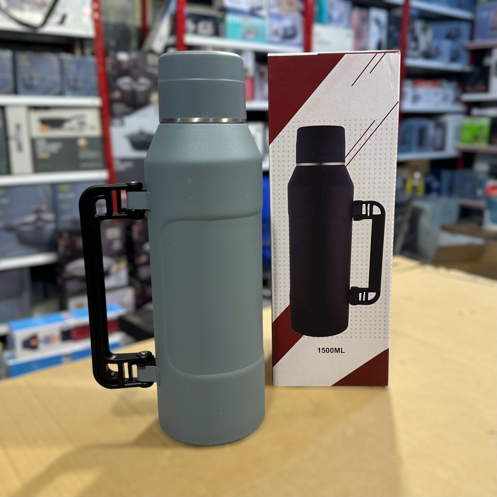 Stainless Steel Handle Water Bottle 1500ml
