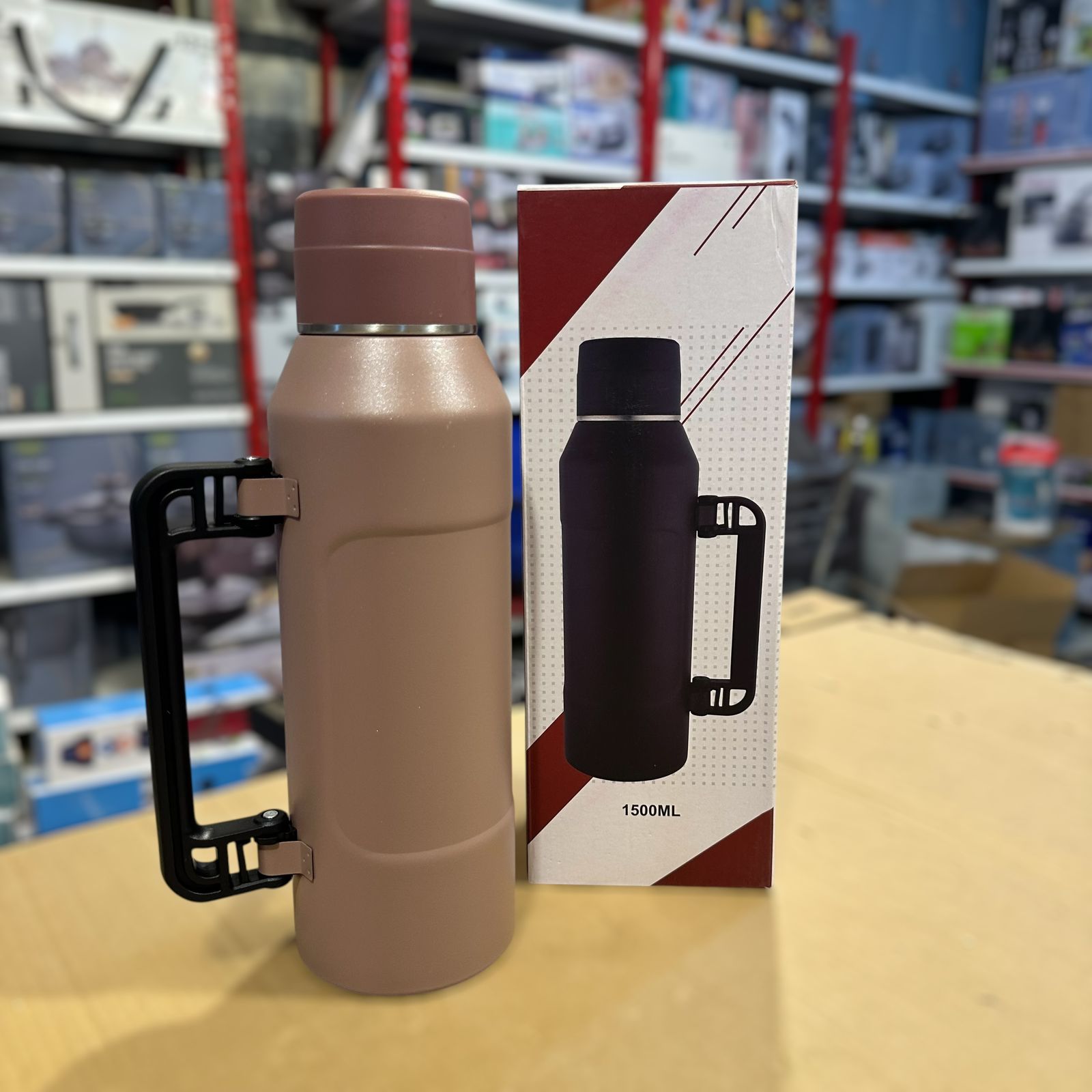 Stainless Steel Handle Water Bottle 1500ml
