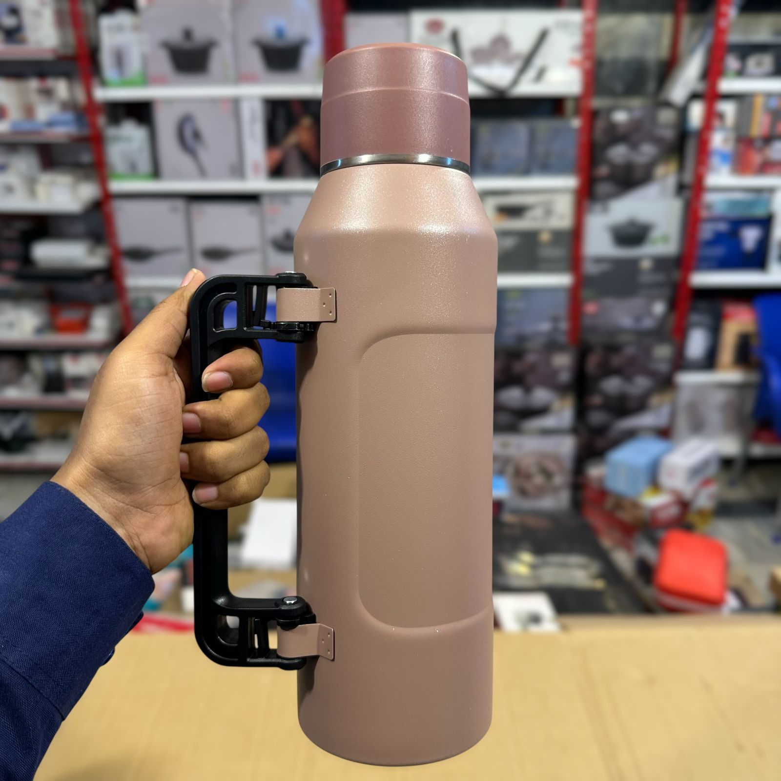 Stainless Steel Handle Water Bottle 1500ml