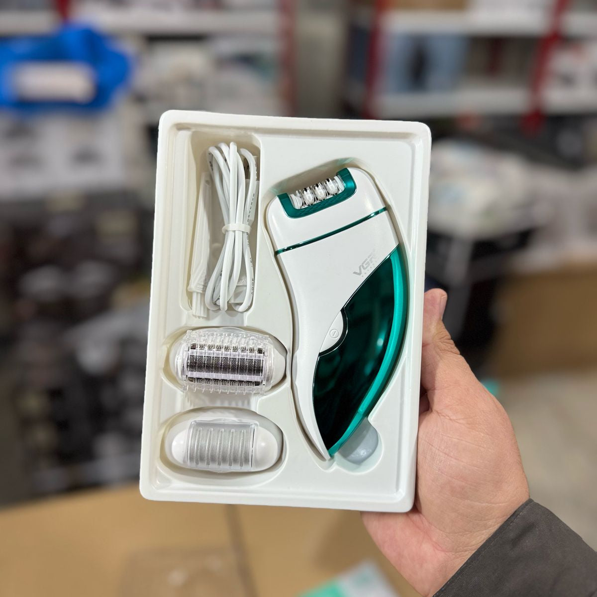 VGR 3 in 1 Ladies Epilator Shaver & Callus Remover