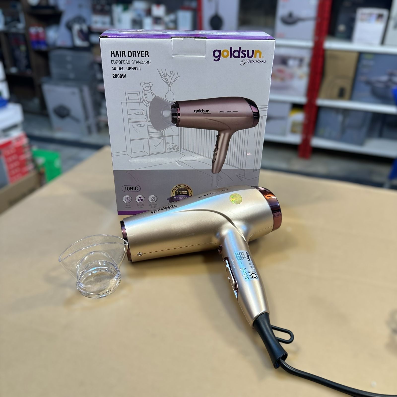Goldsun Hair Dryer GPH91-I