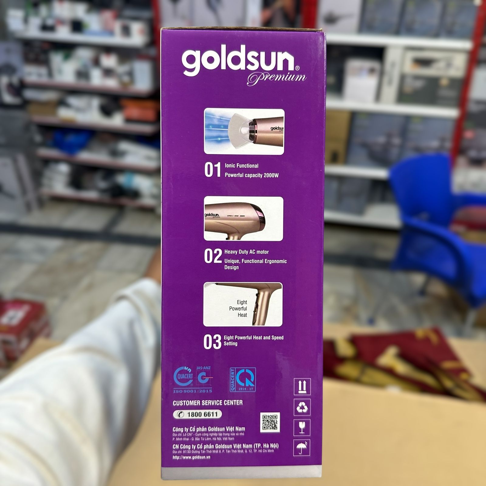 Goldsun Hair Dryer GPH91-I