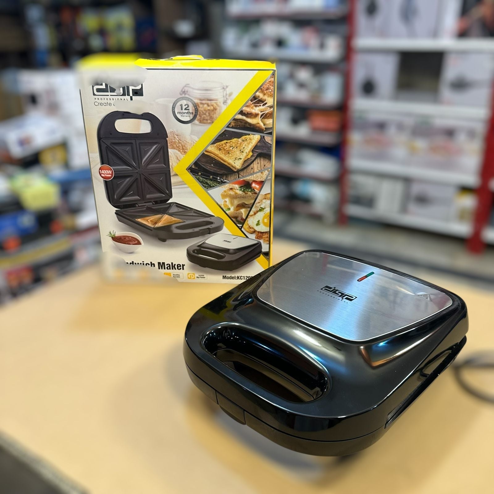 DSP Sandwich Maker KC1203