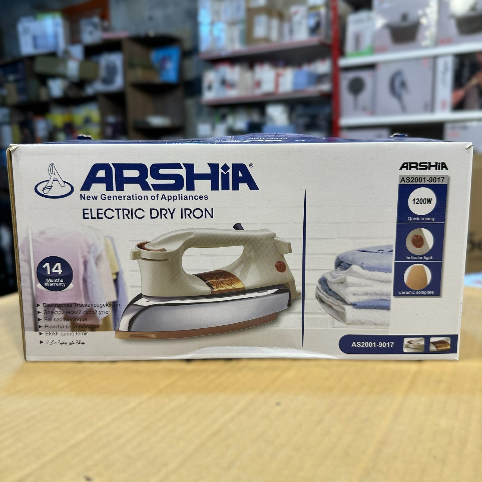 Arshia Electric Dry Iron AS2001-9017