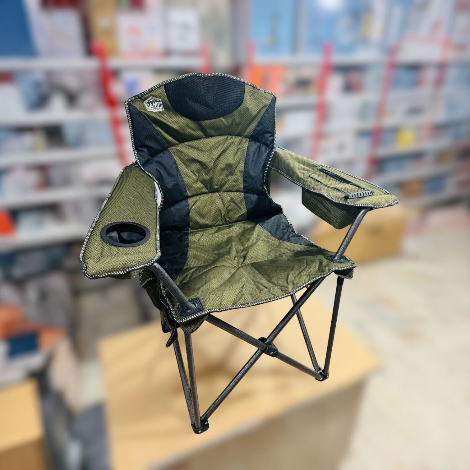 Camp Master Hiking Portable Deluxe Camping Chair