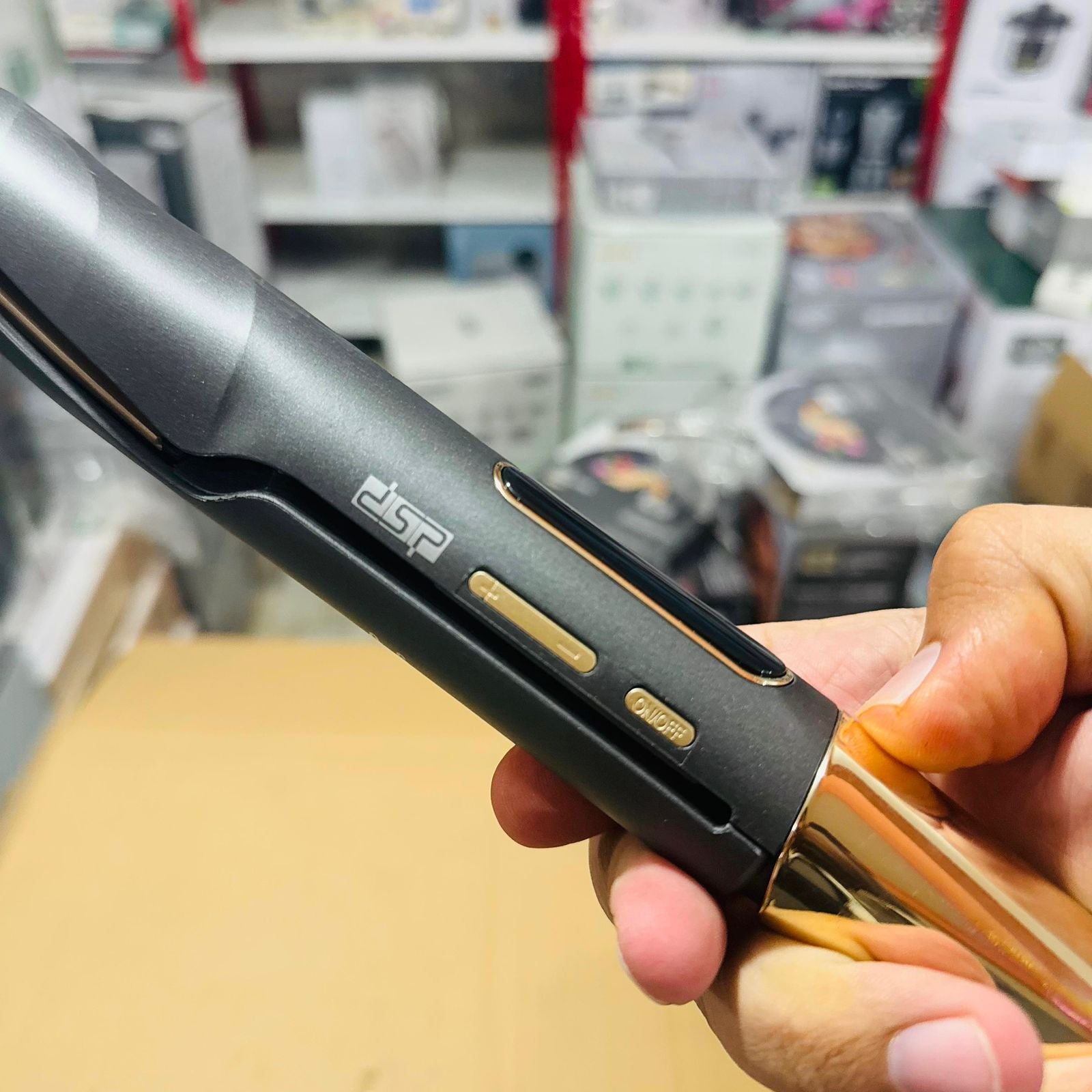 DSP 50W Aluminium Plate 2 in 1 Hair Straightener-10205