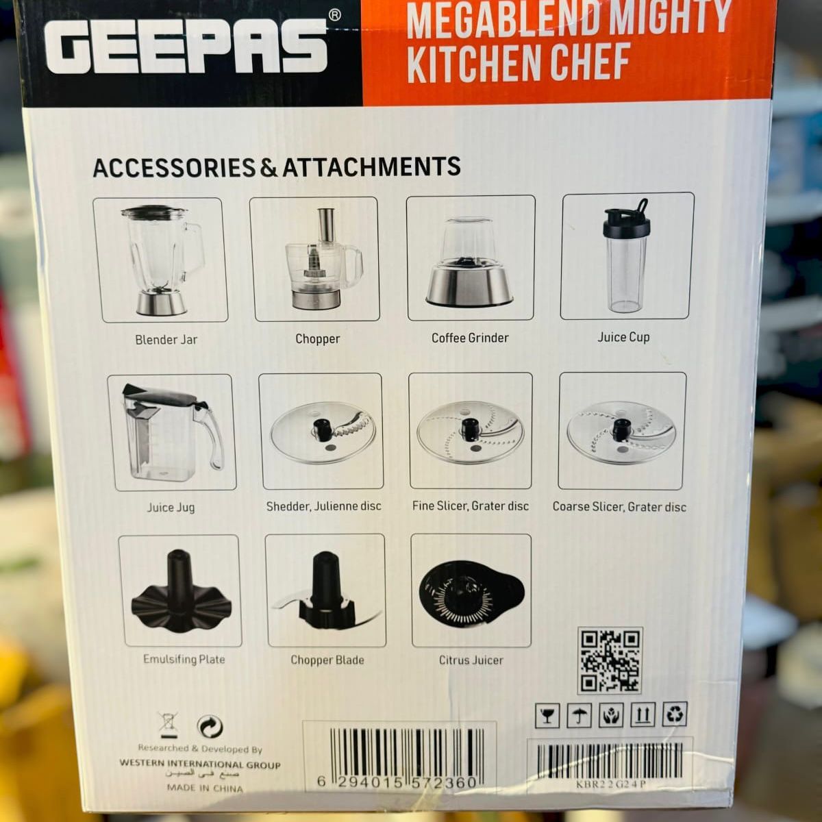 Geepas Megablend Mighty Kitchen Chef Food Factory-46022
