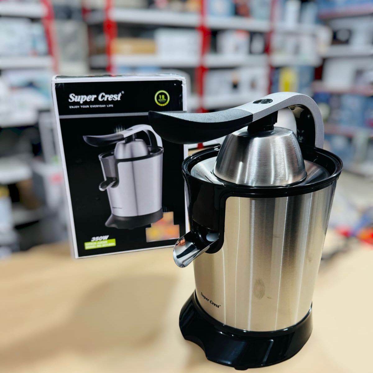 Super Crest Handle Citrus Juicer SCT-8061