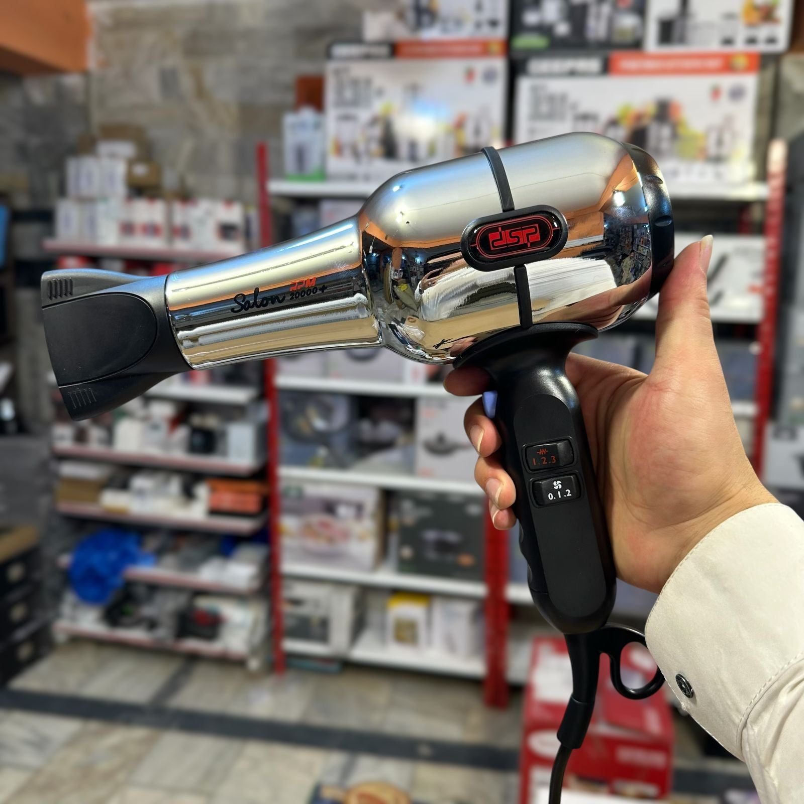 DSP Keratin Therapy Steel Hair Dryer-30387