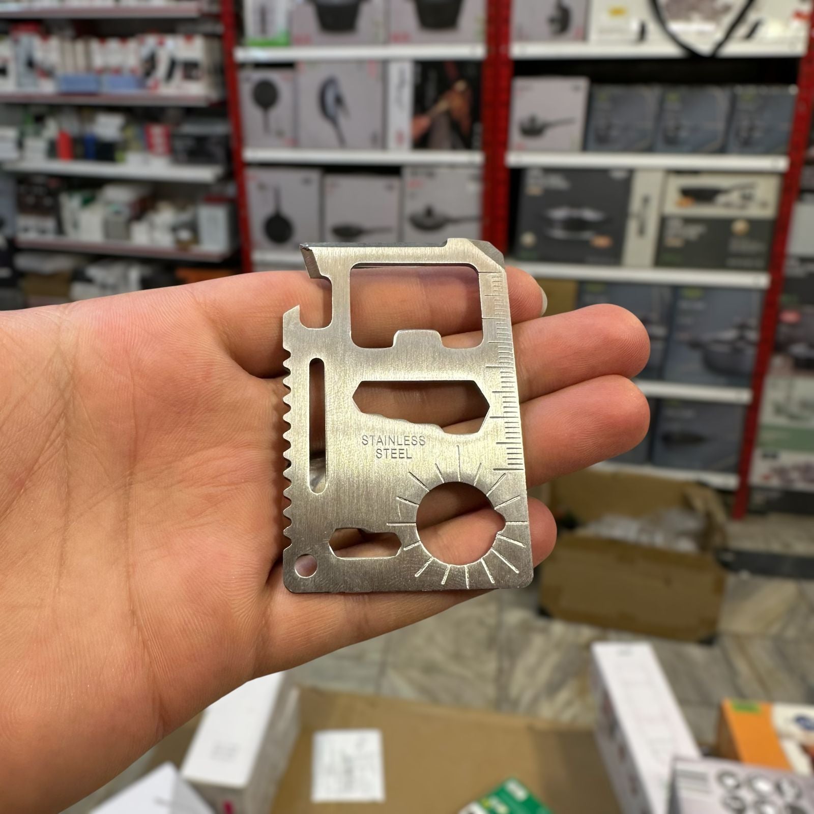 Pocket Mini SOS Survival Kit Box