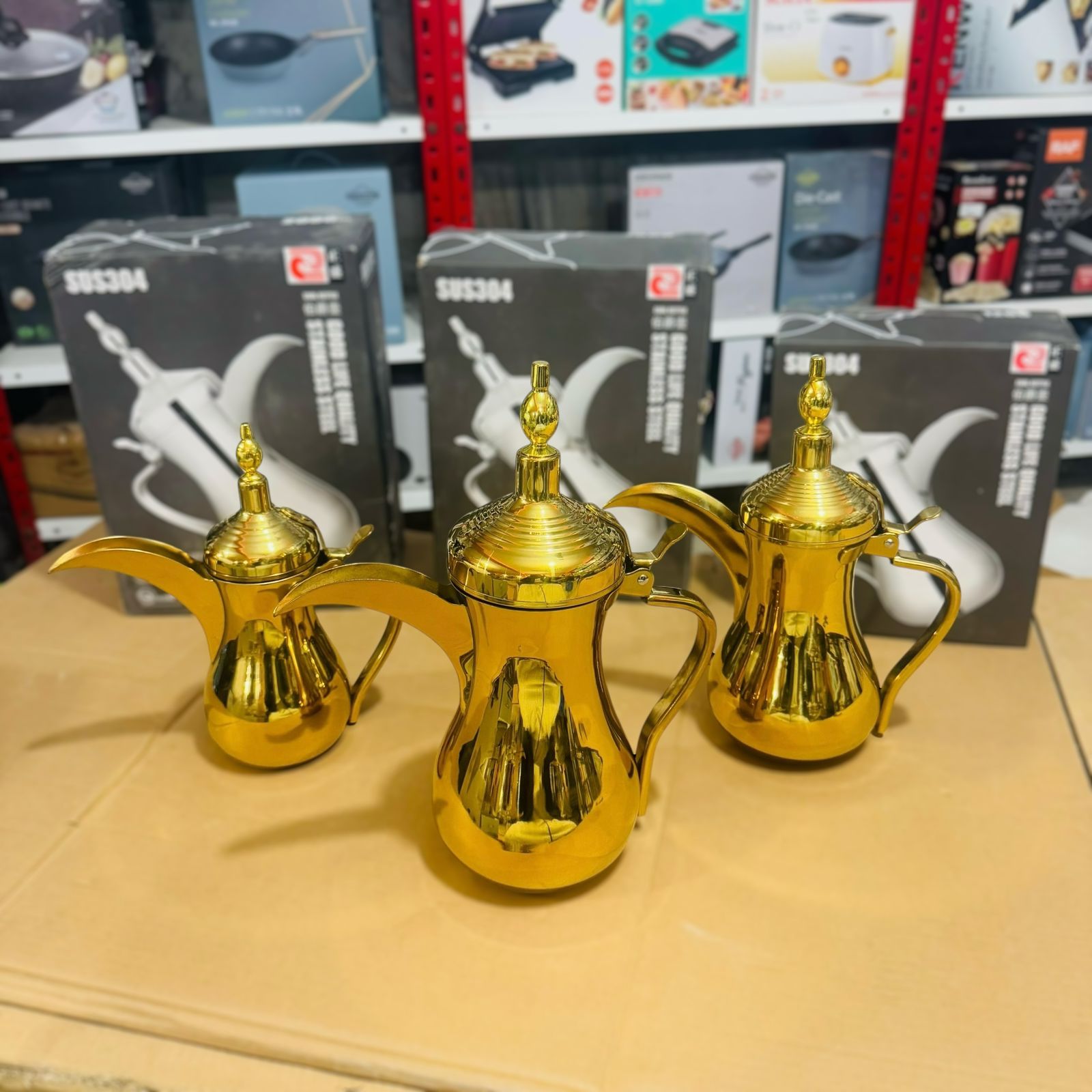 Earl Arabic SS Coffee Pot/Kettle