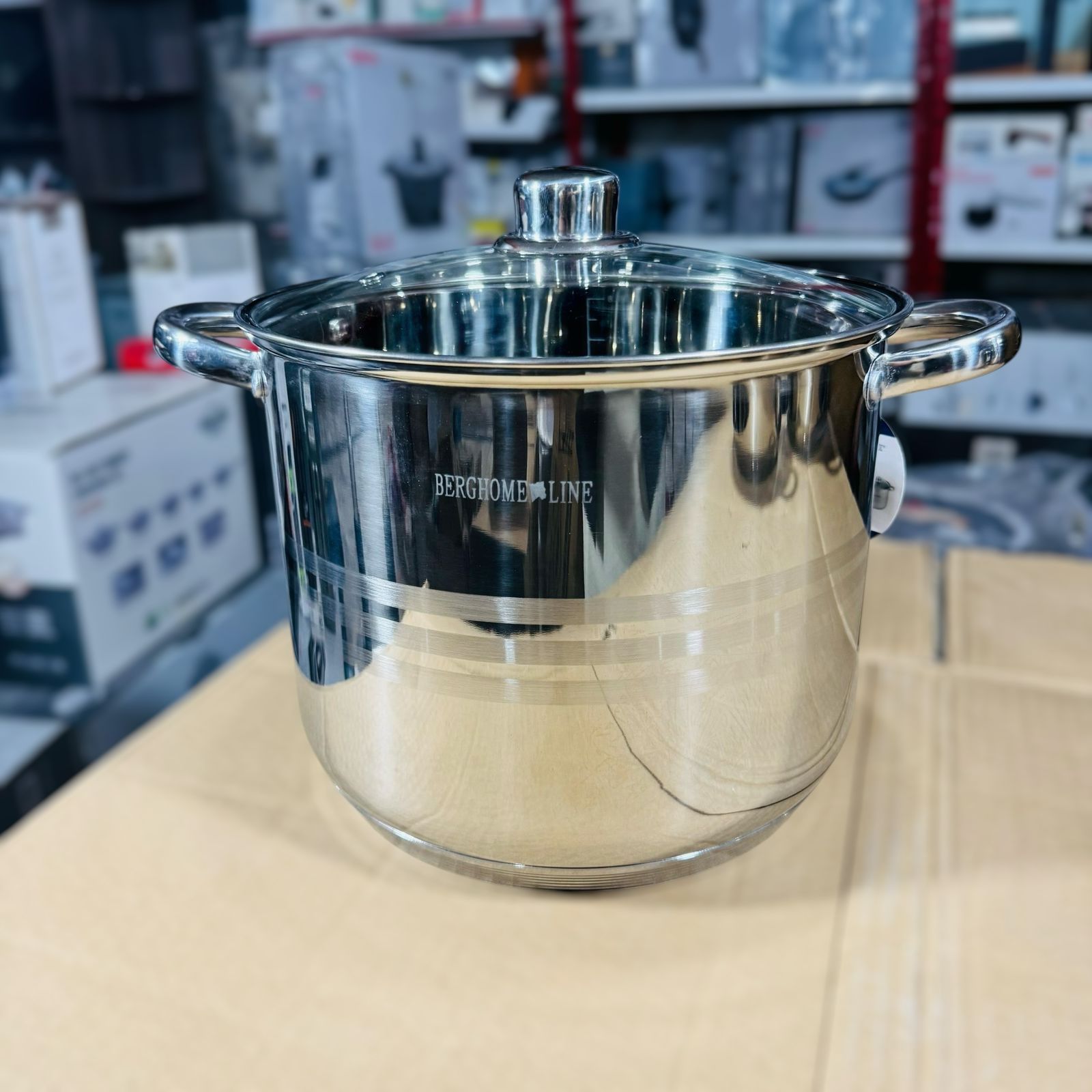 Berghome 8pcs Stainless Steel Cookware Set BL-1478