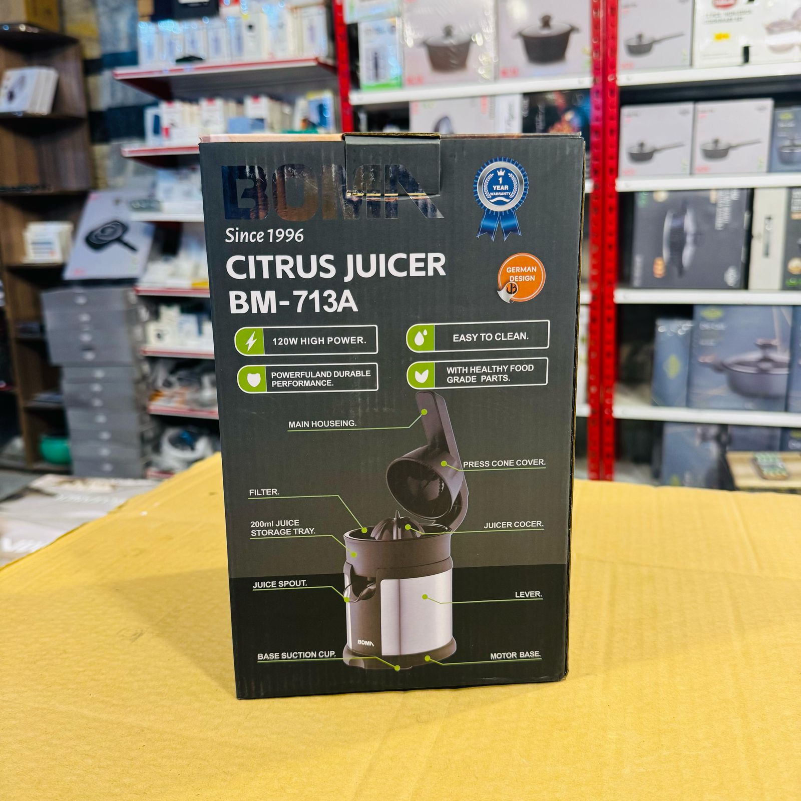 Boma Handle Citrus Juicer BM-713A