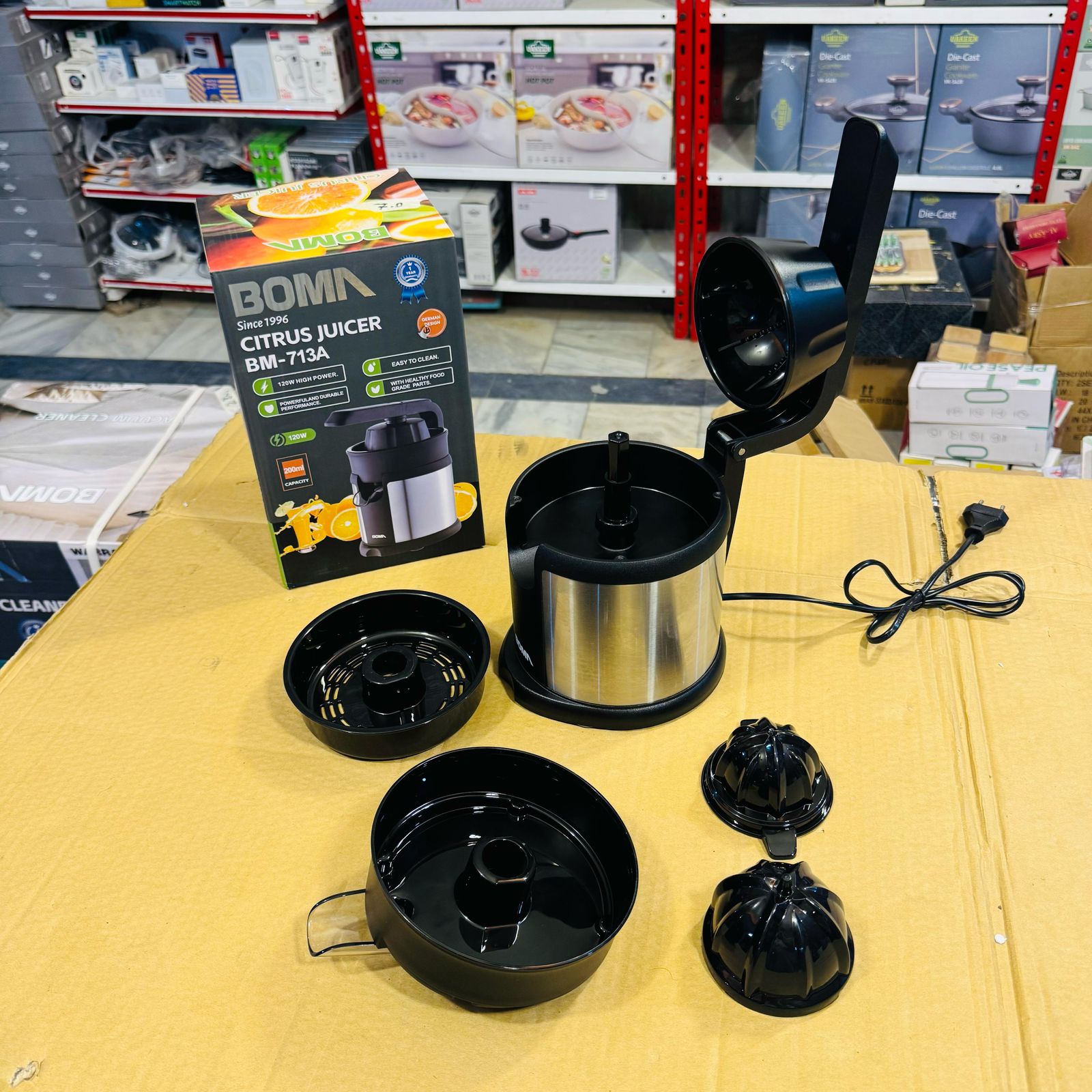 Boma Handle Citrus Juicer BM-713A