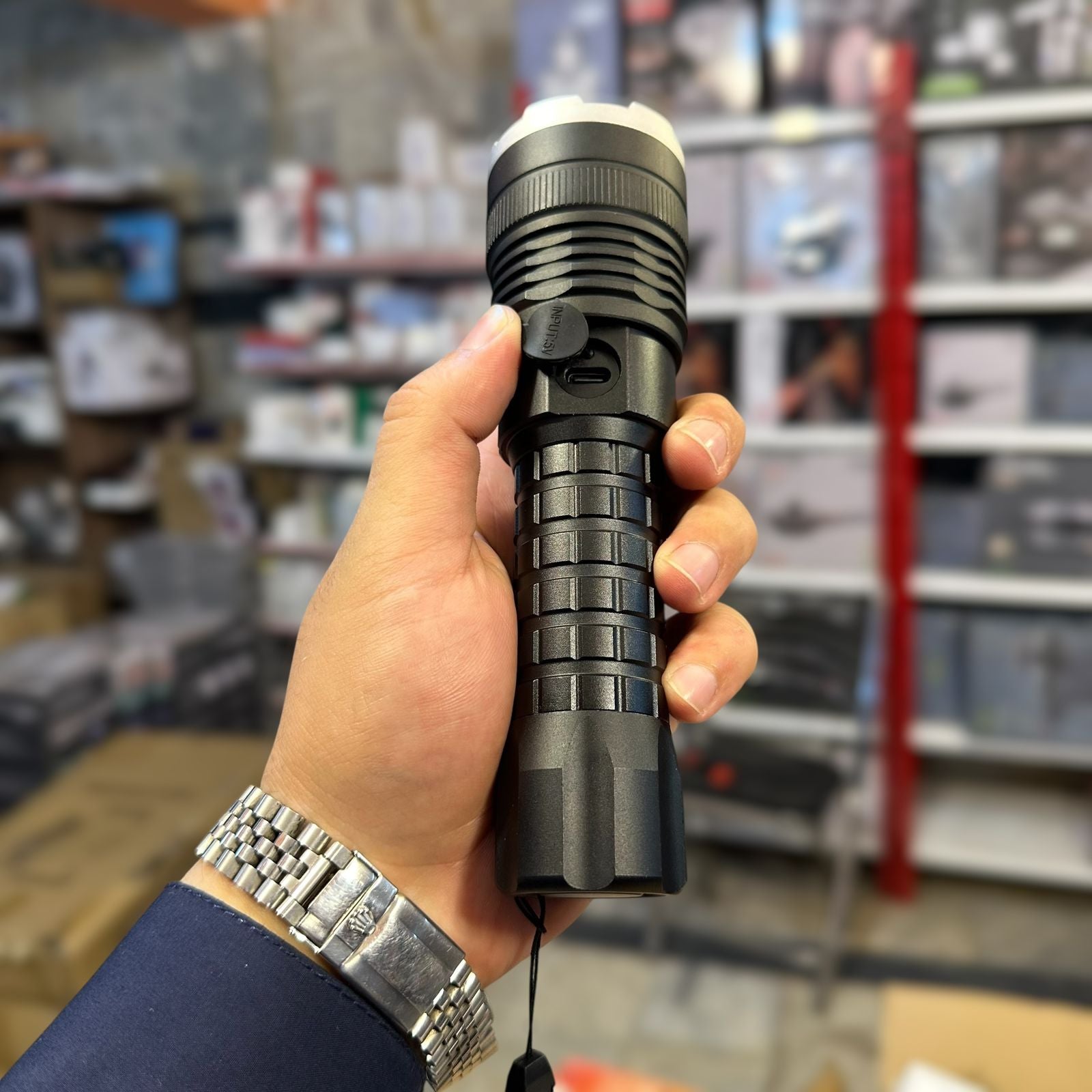 Super Rechargeable Flashlight P50