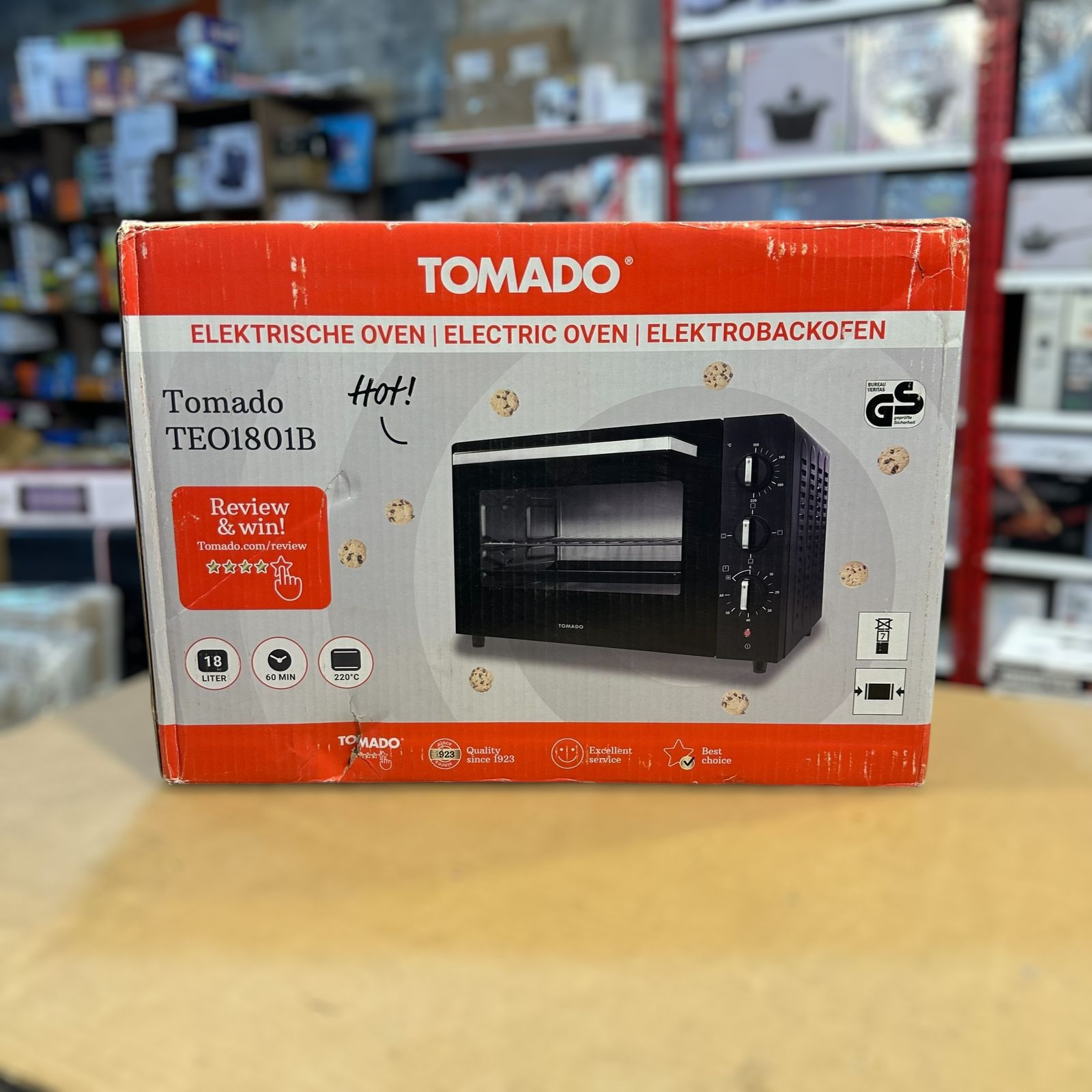 Tomado 18L Electric Oven TEO1801B