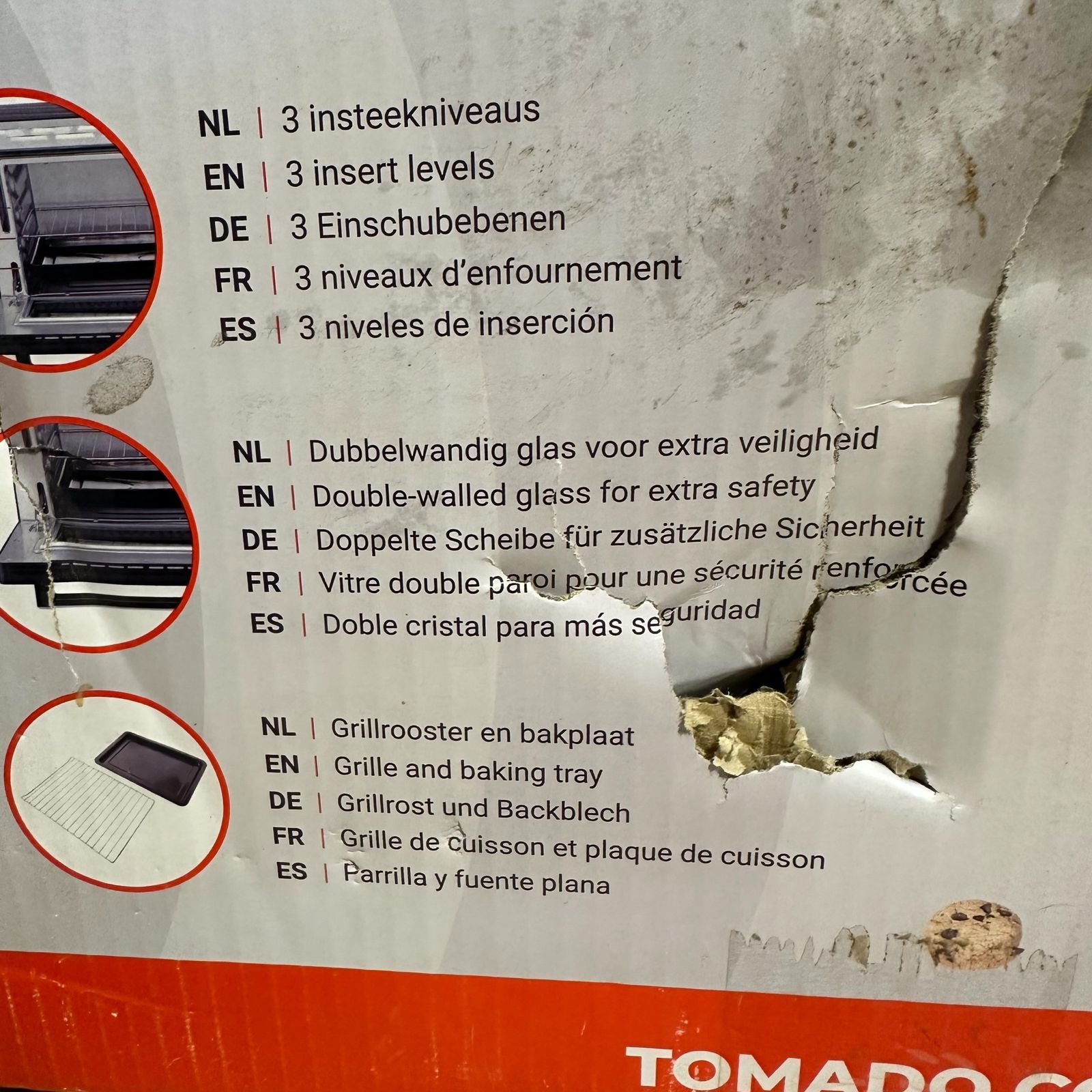 Tomado 18L Electric Oven TEO1801B