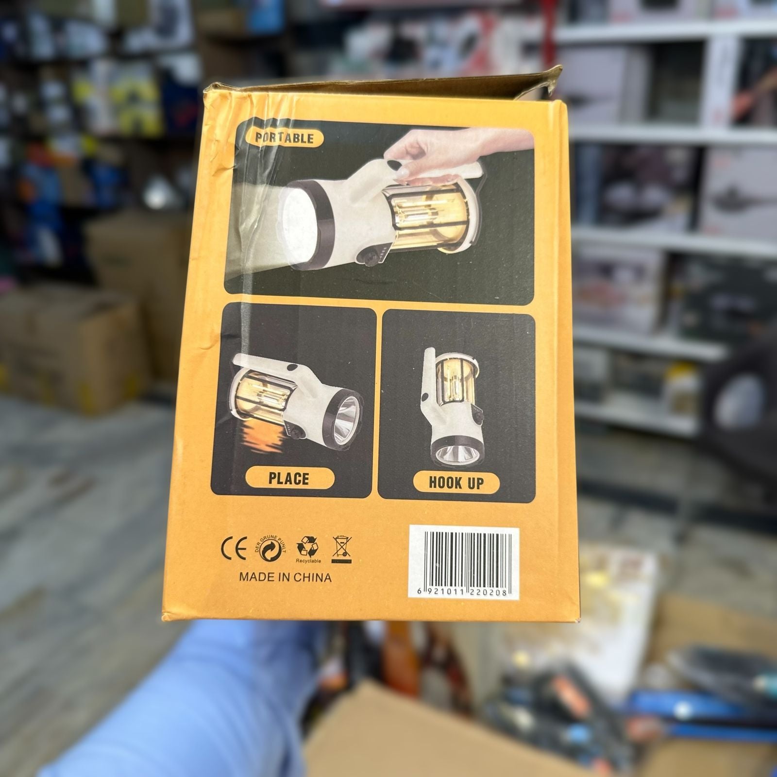 LED+COB Camping Lantern CH-22020
