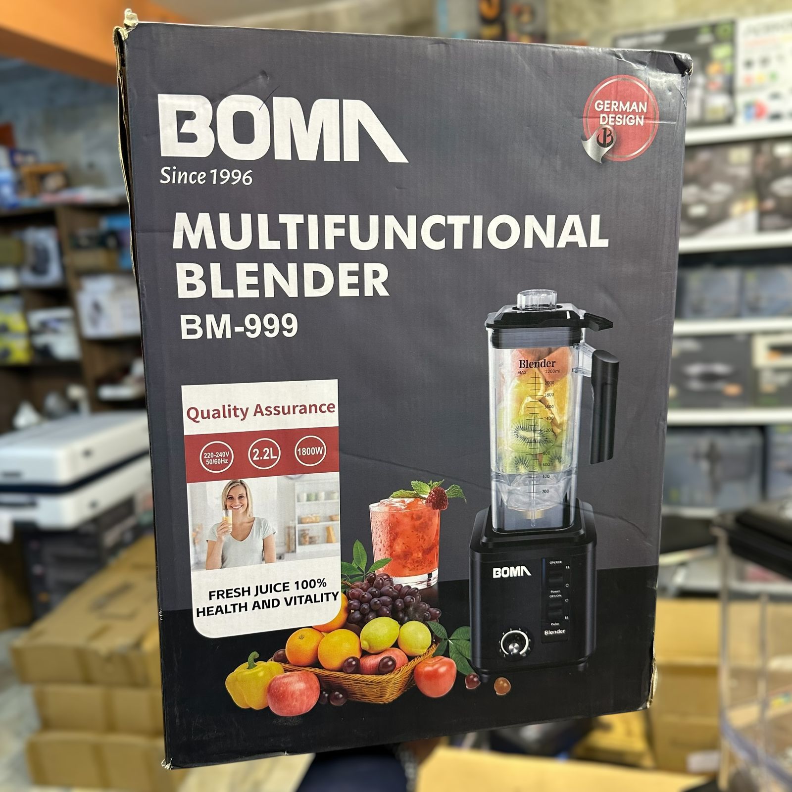 Boma Commercial Quality Blender BM-999