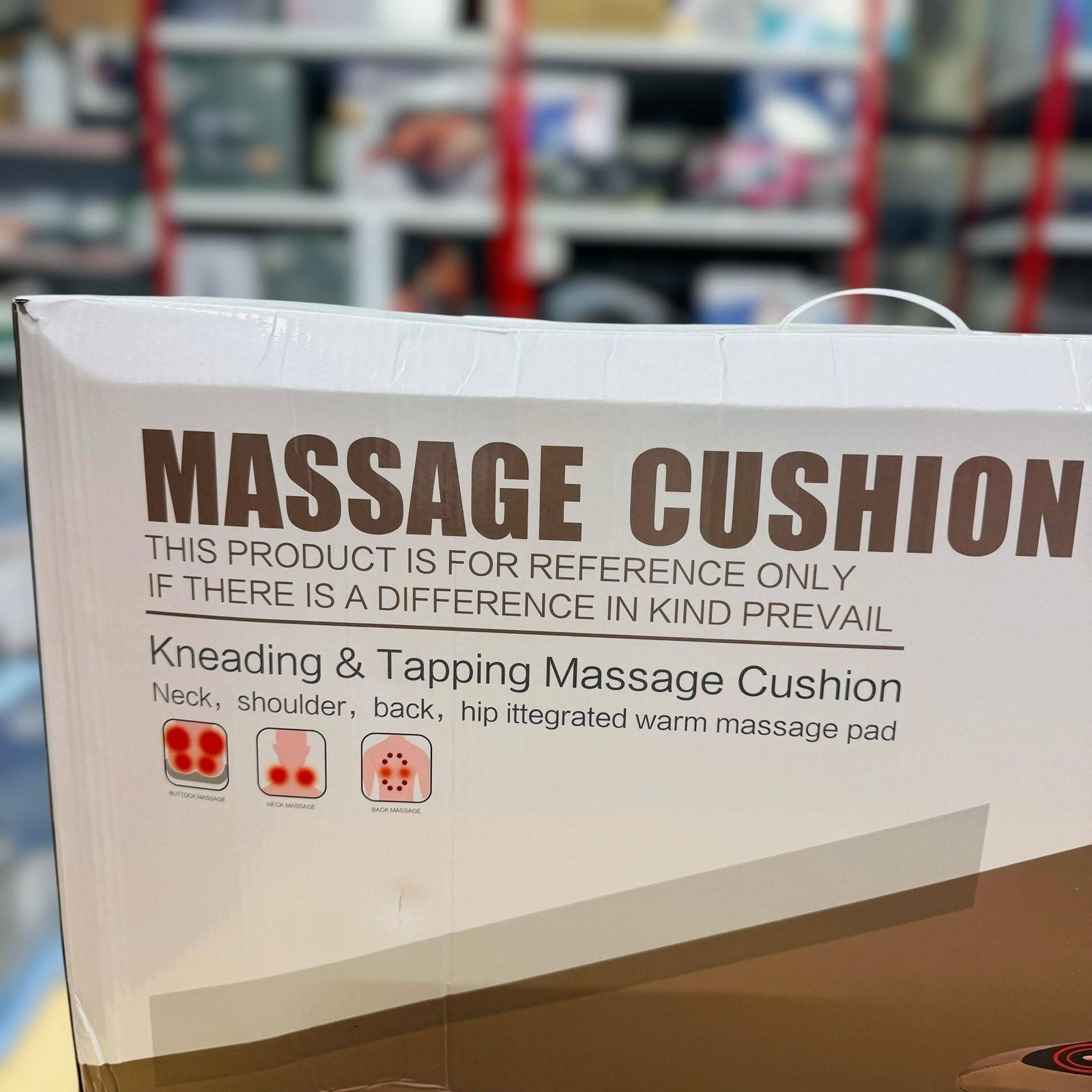 Kneading & Tapping Massage Cushion