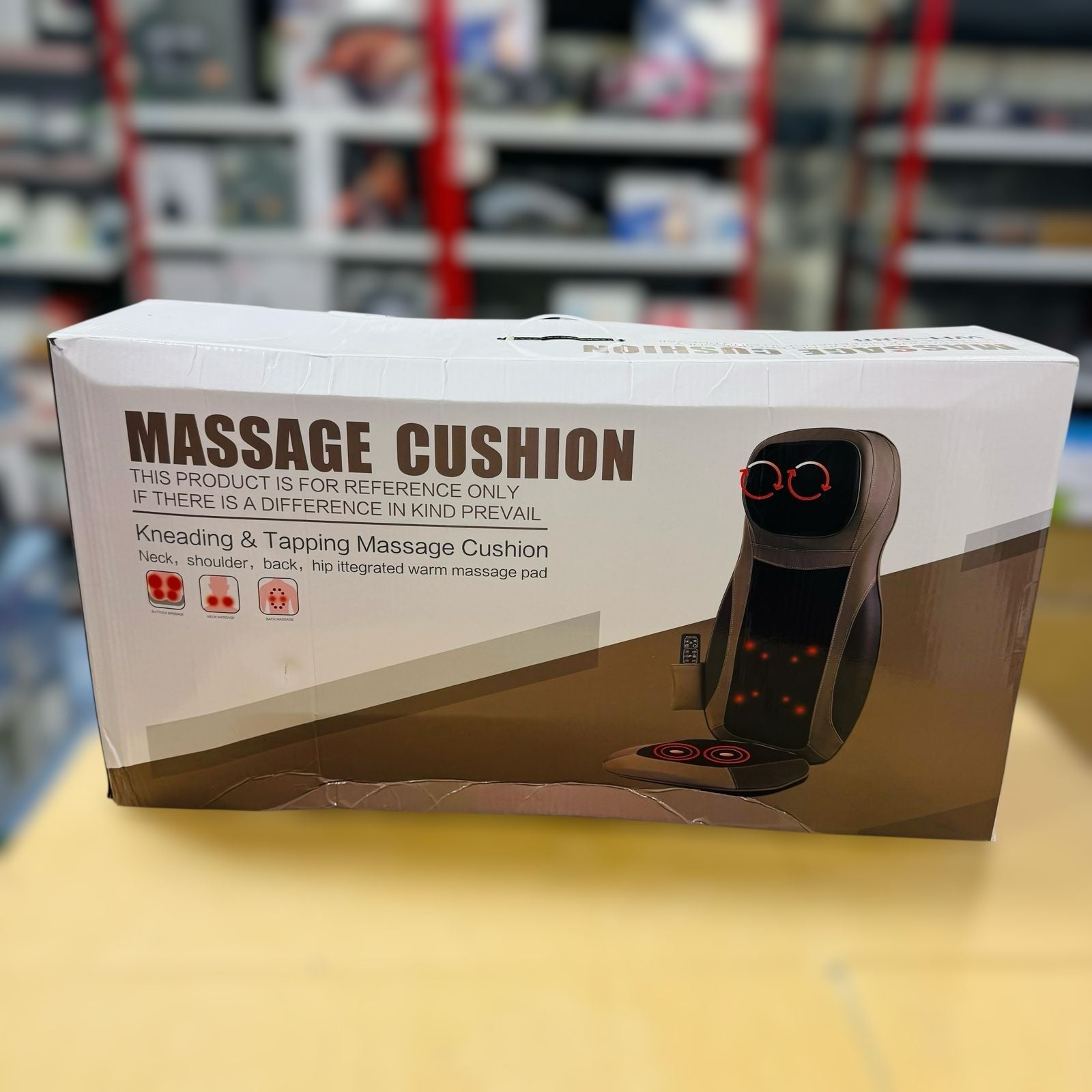 Kneading & Tapping Massage Cushion