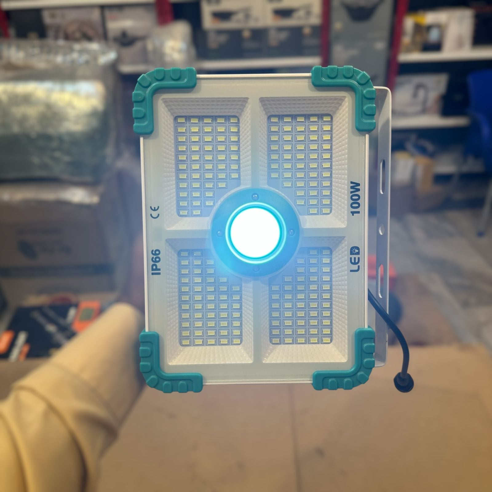 COBA Solar Rechargeable Handheld Lamp