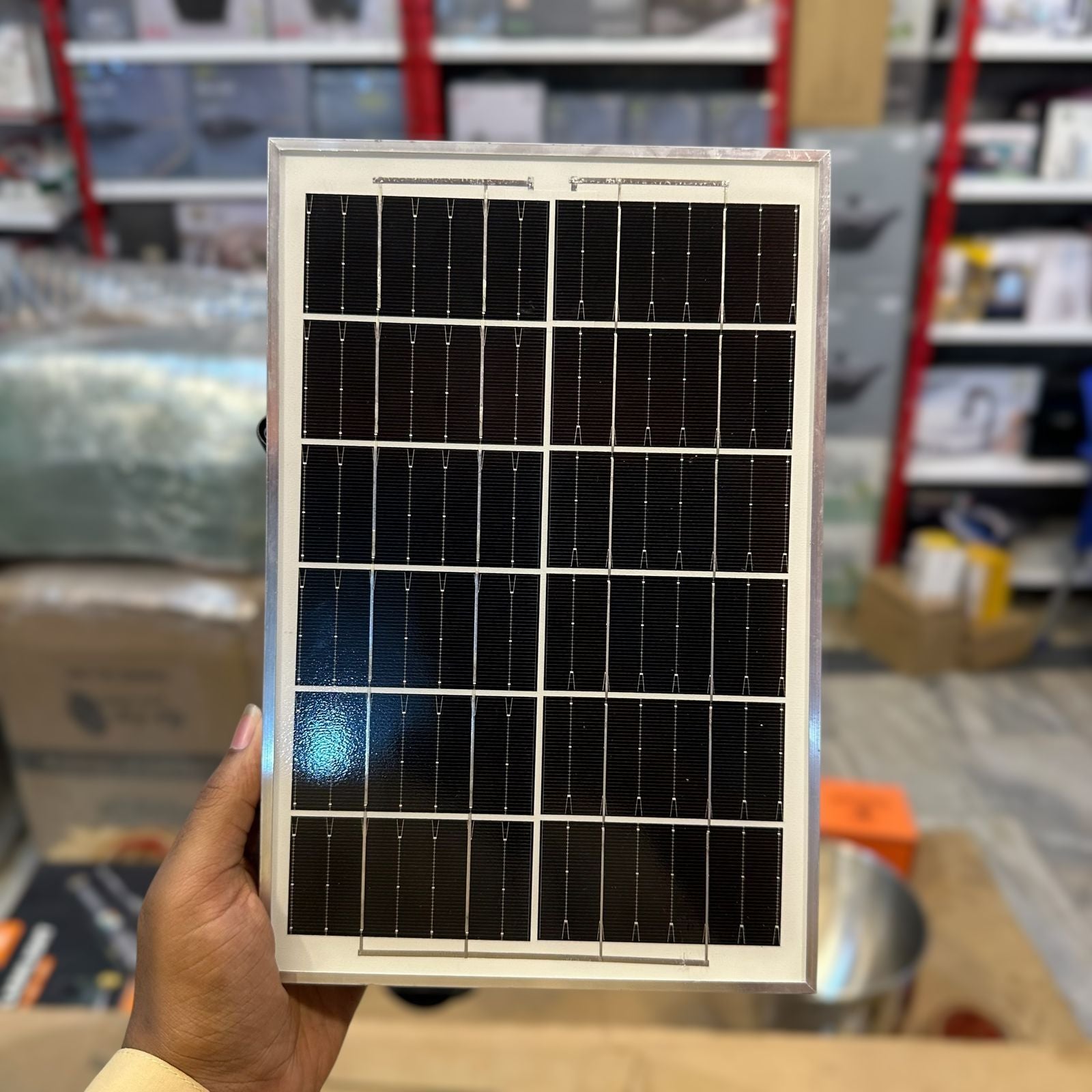 COBA Solar Rechargeable Handheld Lamp