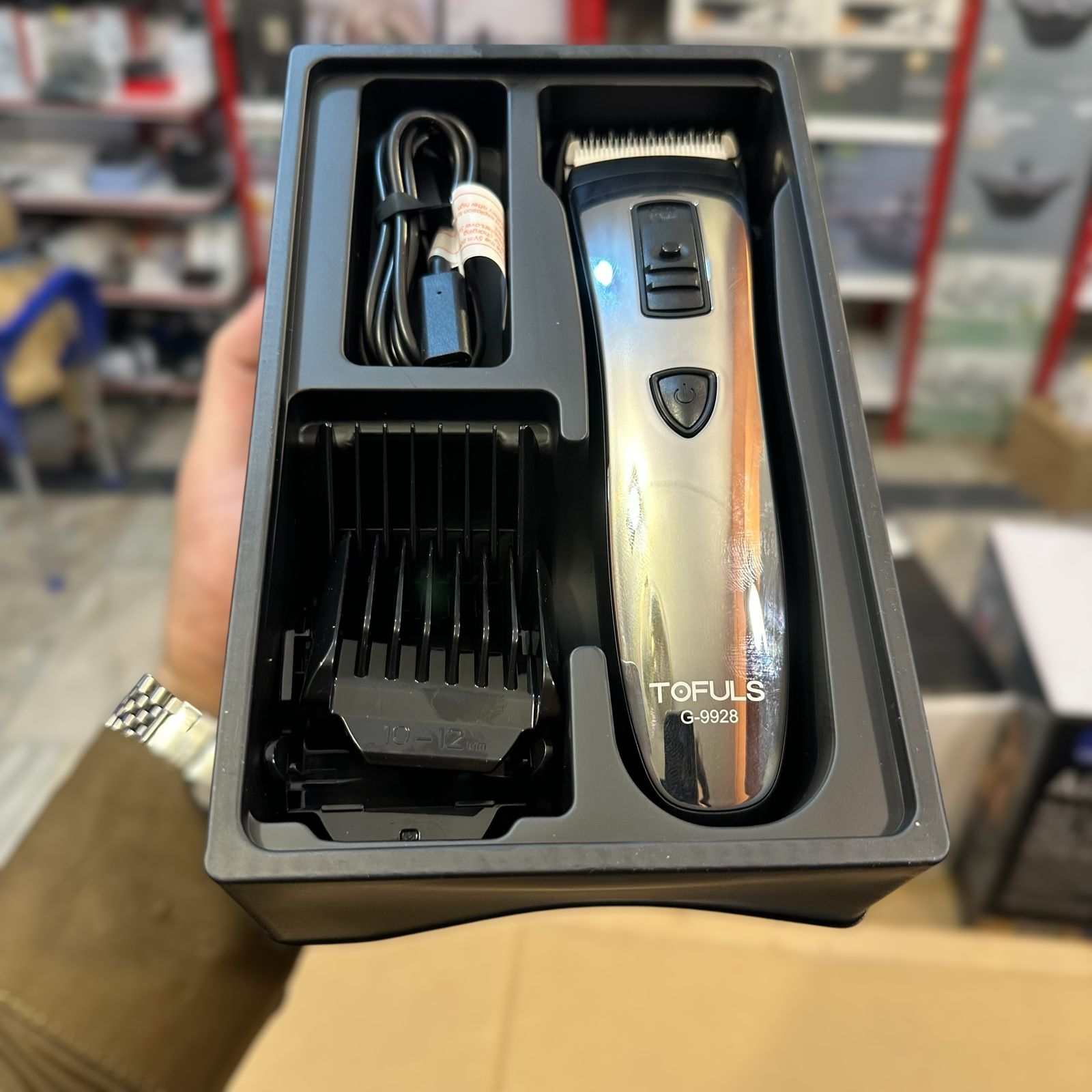Tofuls Rechargeable Hair Grooming Clipper for Men
