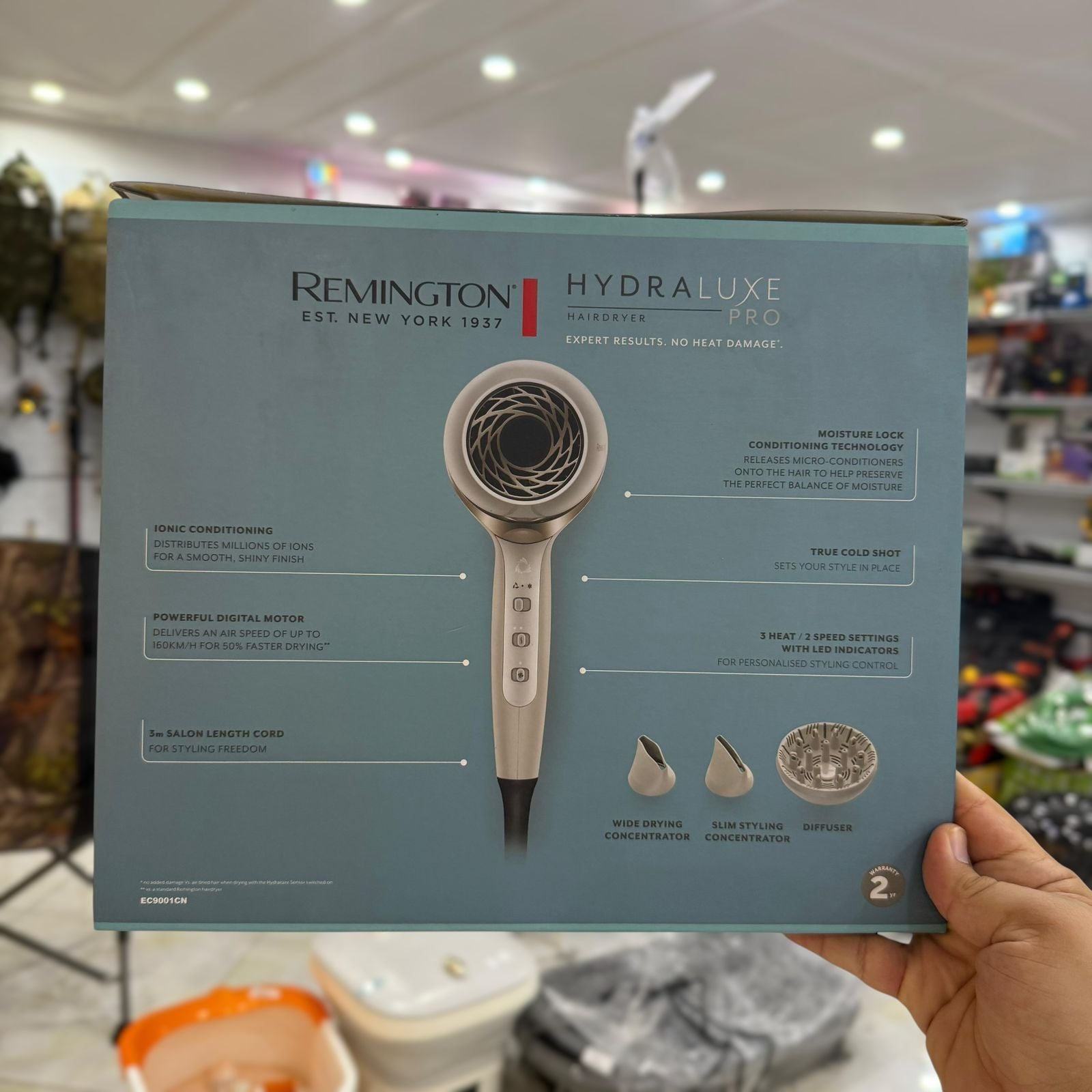 Remington Hydra Luxe Pro Hair Dryer