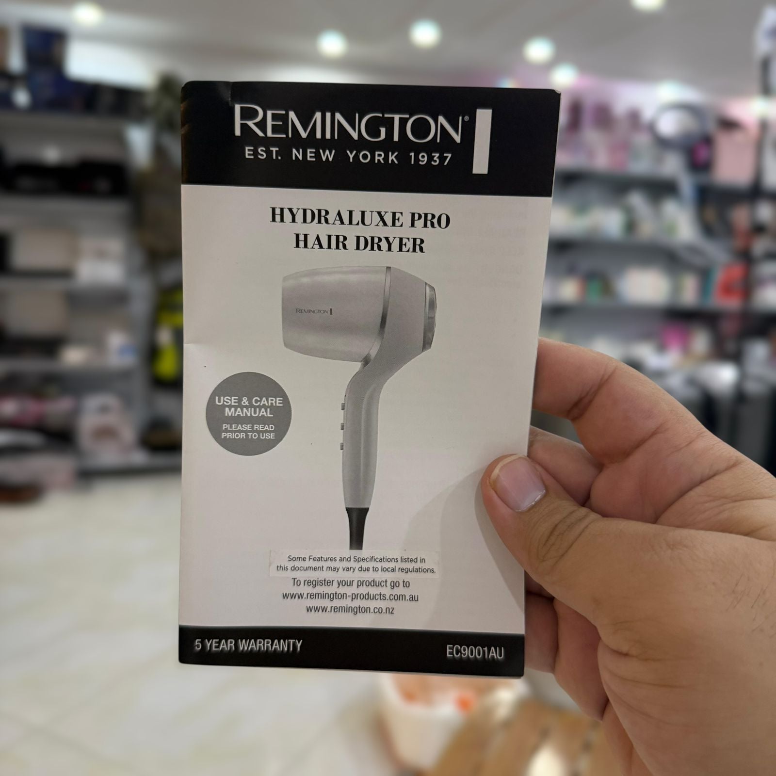 Remington Hydra Luxe Pro Hair Dryer
