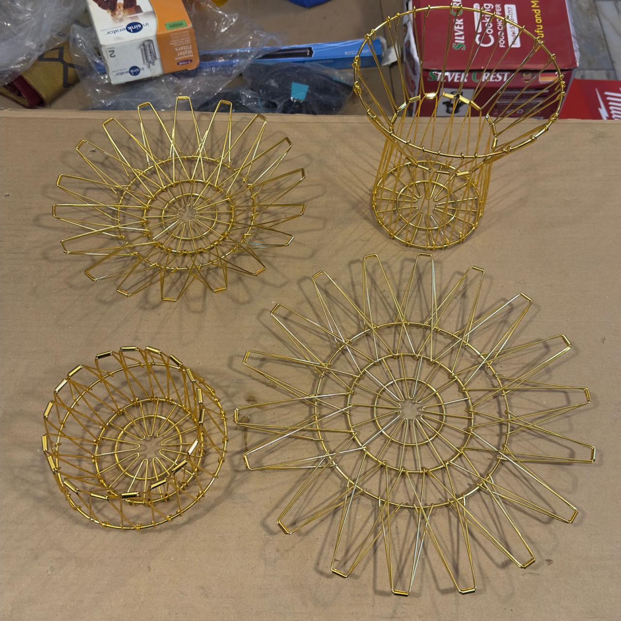 Multifunctional Folding Wire Basket