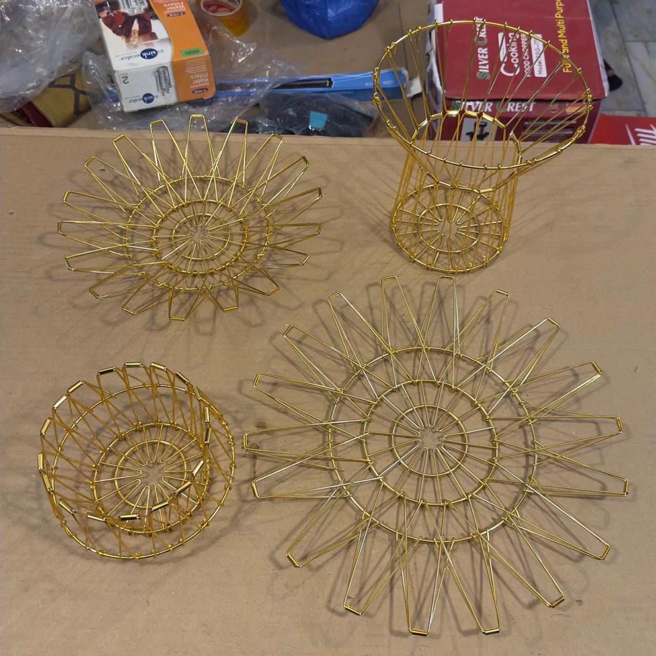 Multifunctional Folding Wire Basket