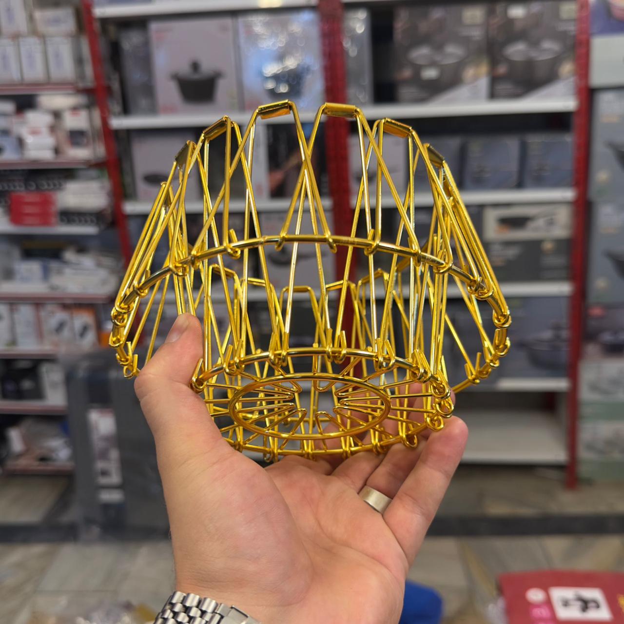 Multifunctional Folding Wire Basket