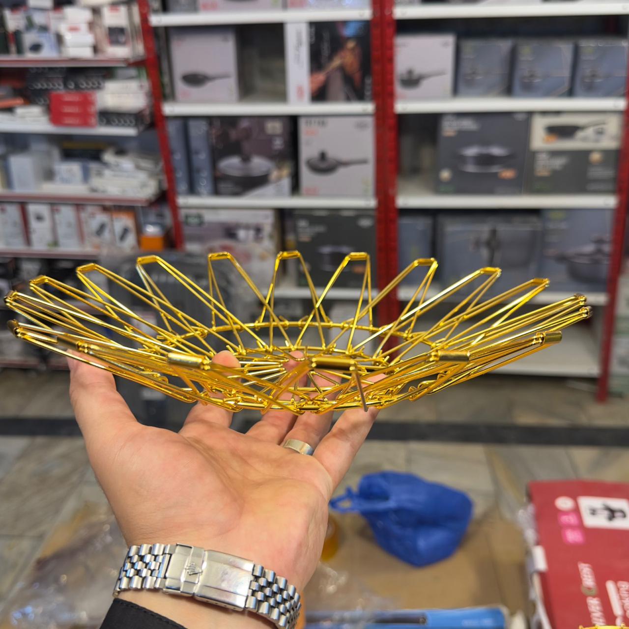 Multifunctional Folding Wire Basket