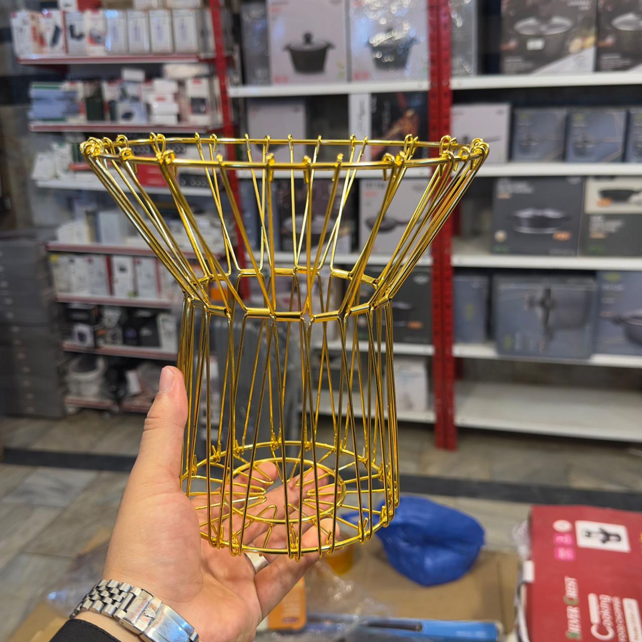 Multifunctional Folding Wire Basket