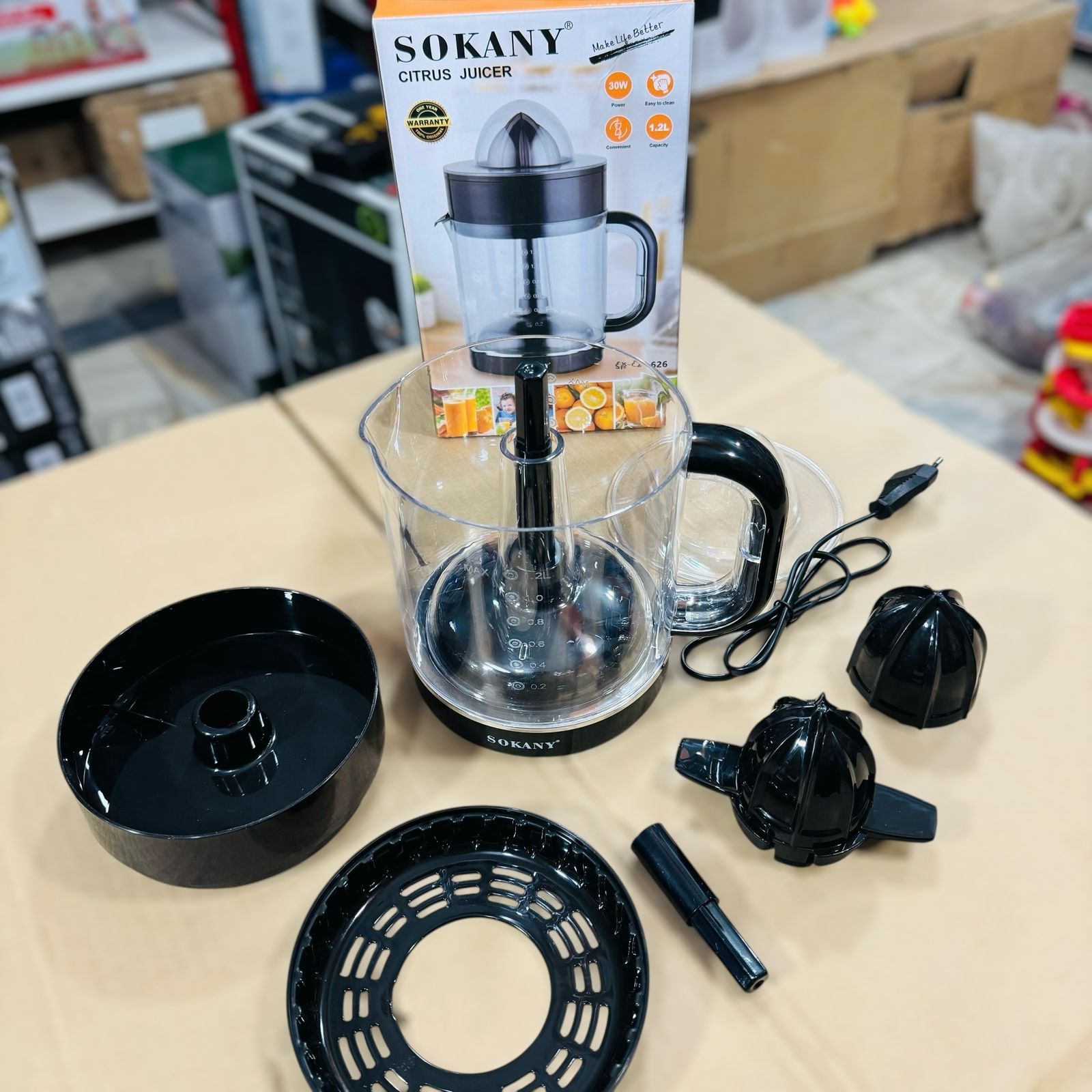 Sokany Electric Citrus Juicer SK-CZ-626