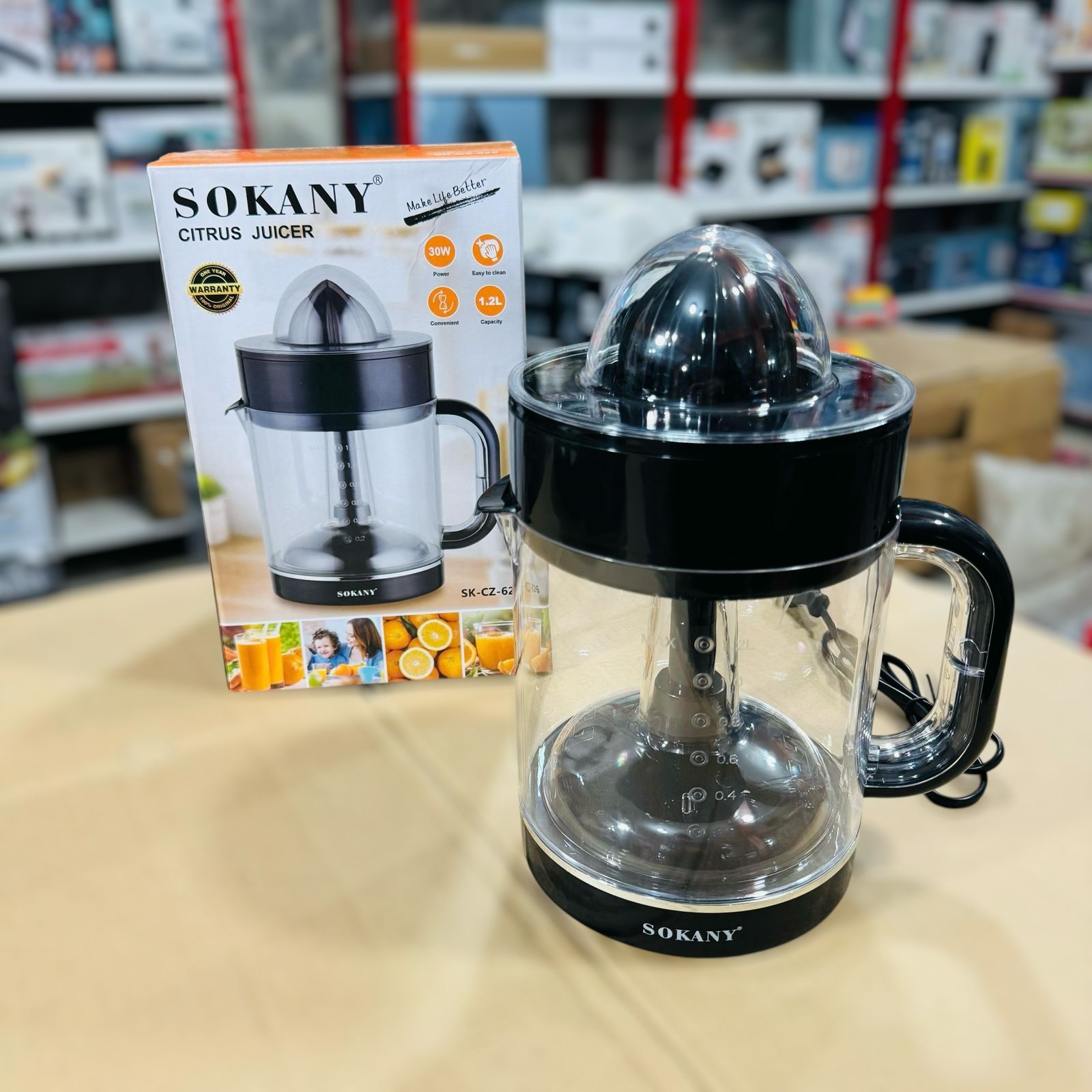 Sokany Electric Citrus Juicer SK-CZ-626