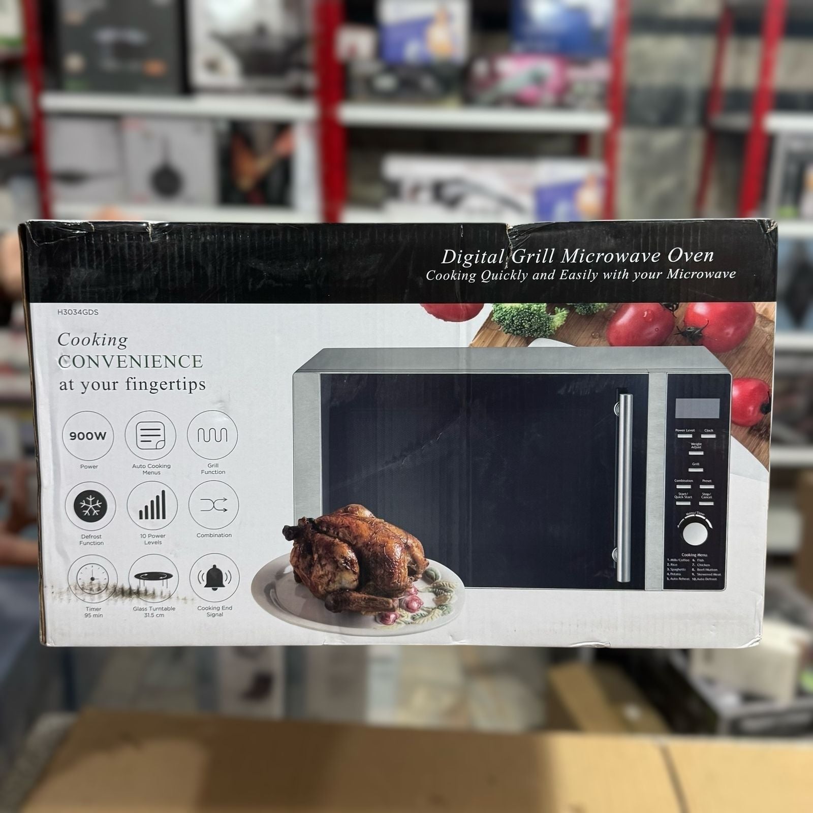 Digital Grill Microwave Oven 30L
