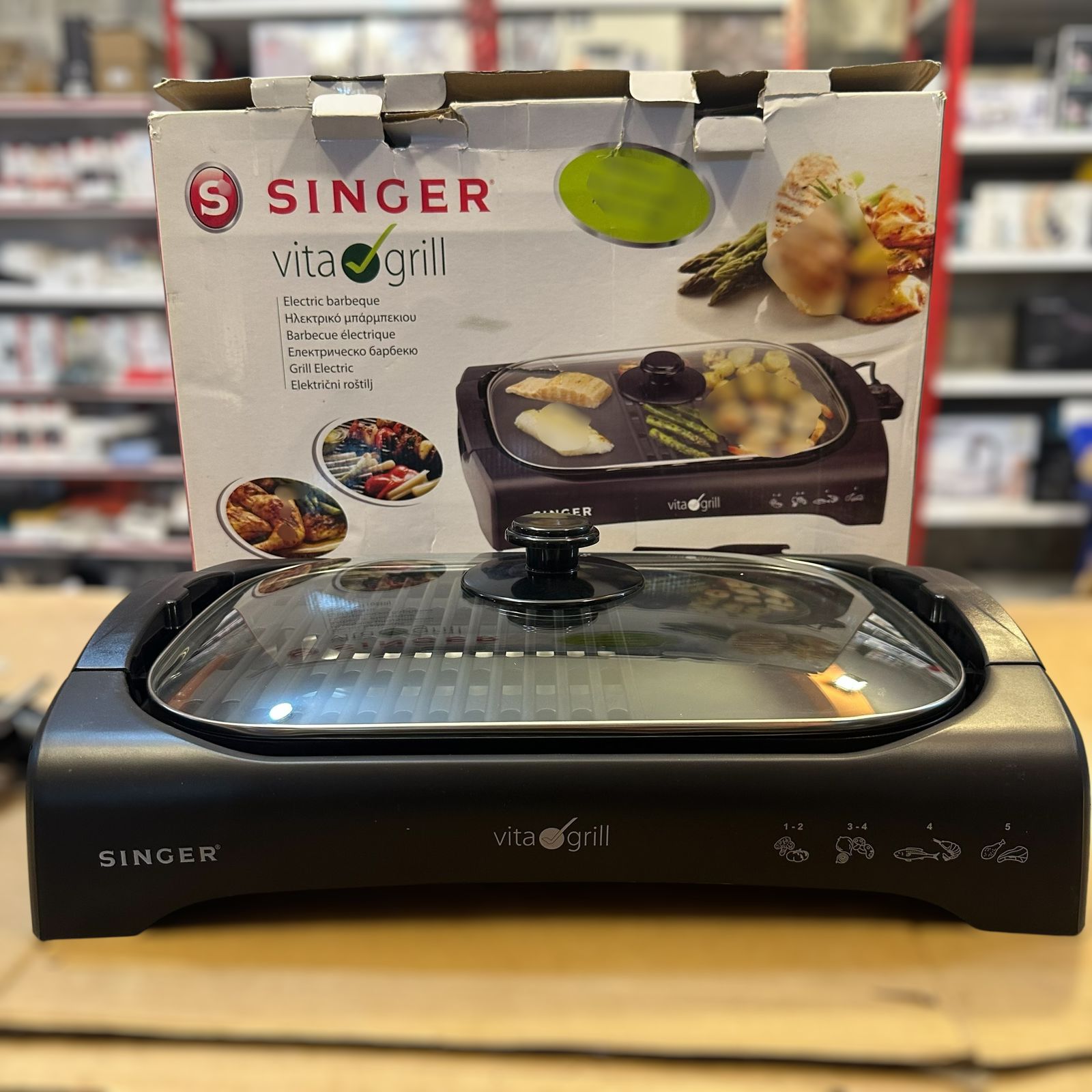 SINGER Vita Electric Grill 2200W