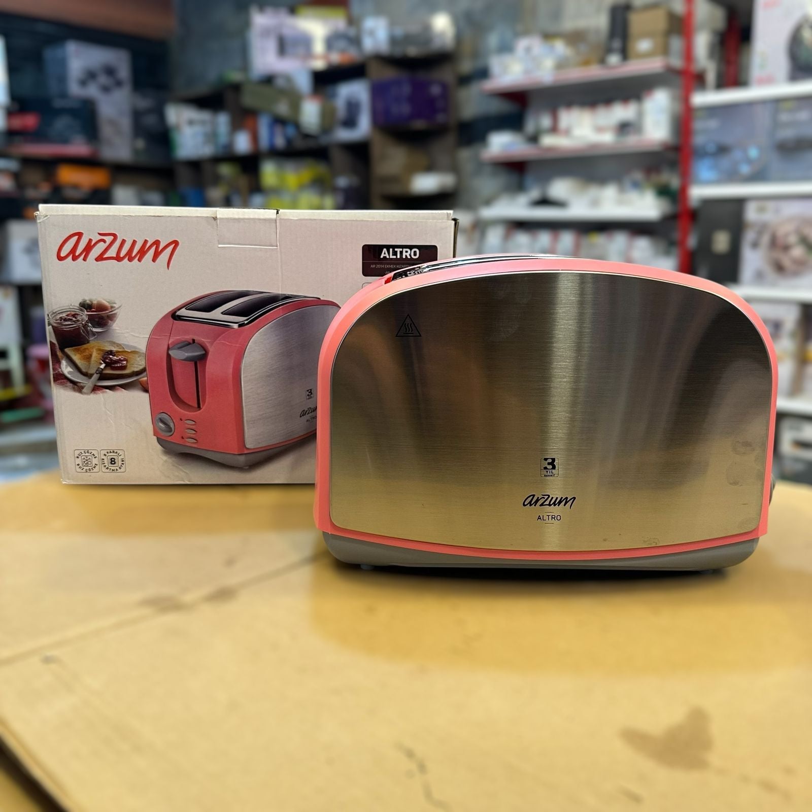 Arzum 2 Slice Bread Toaster