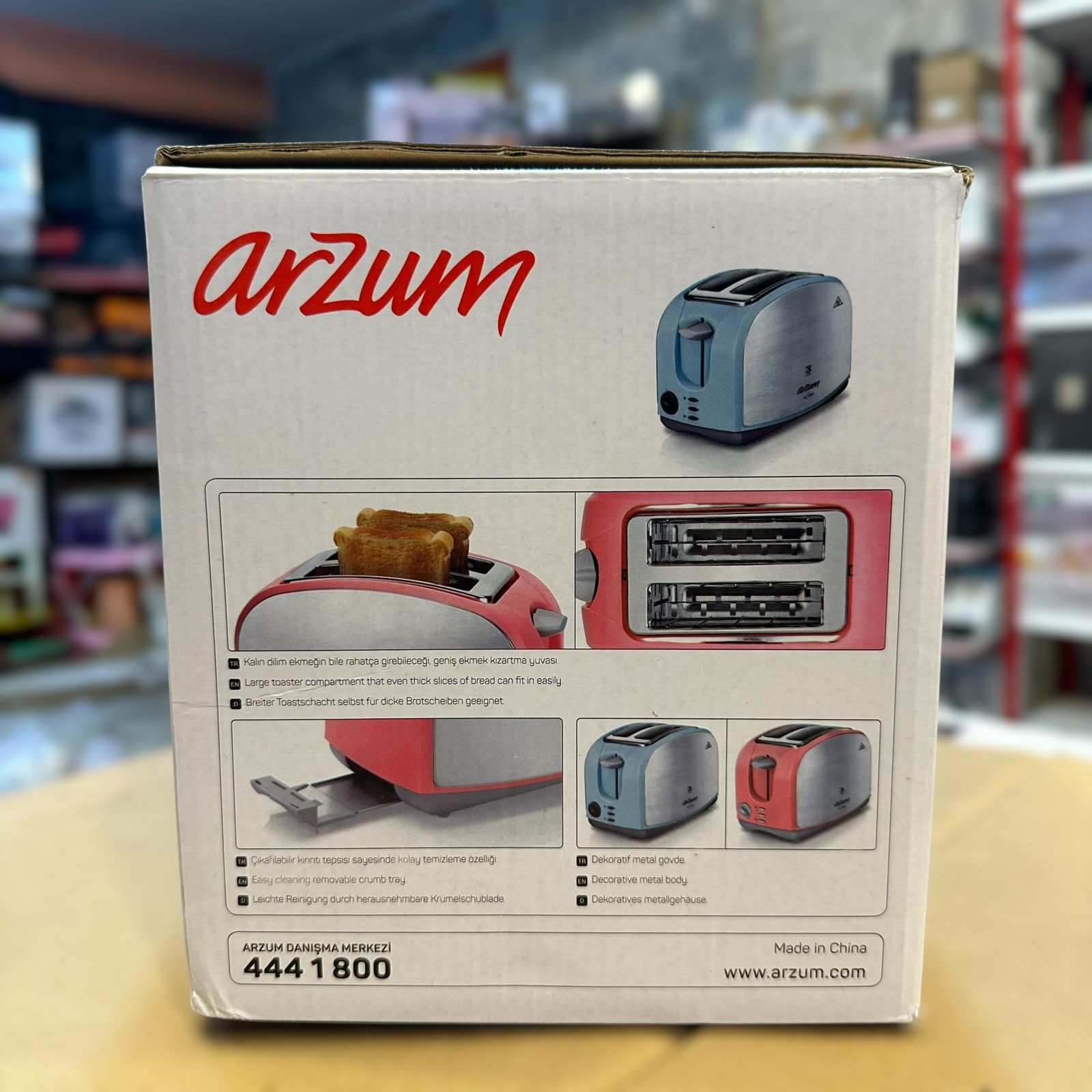 Arzum 2 Slice Bread Toaster