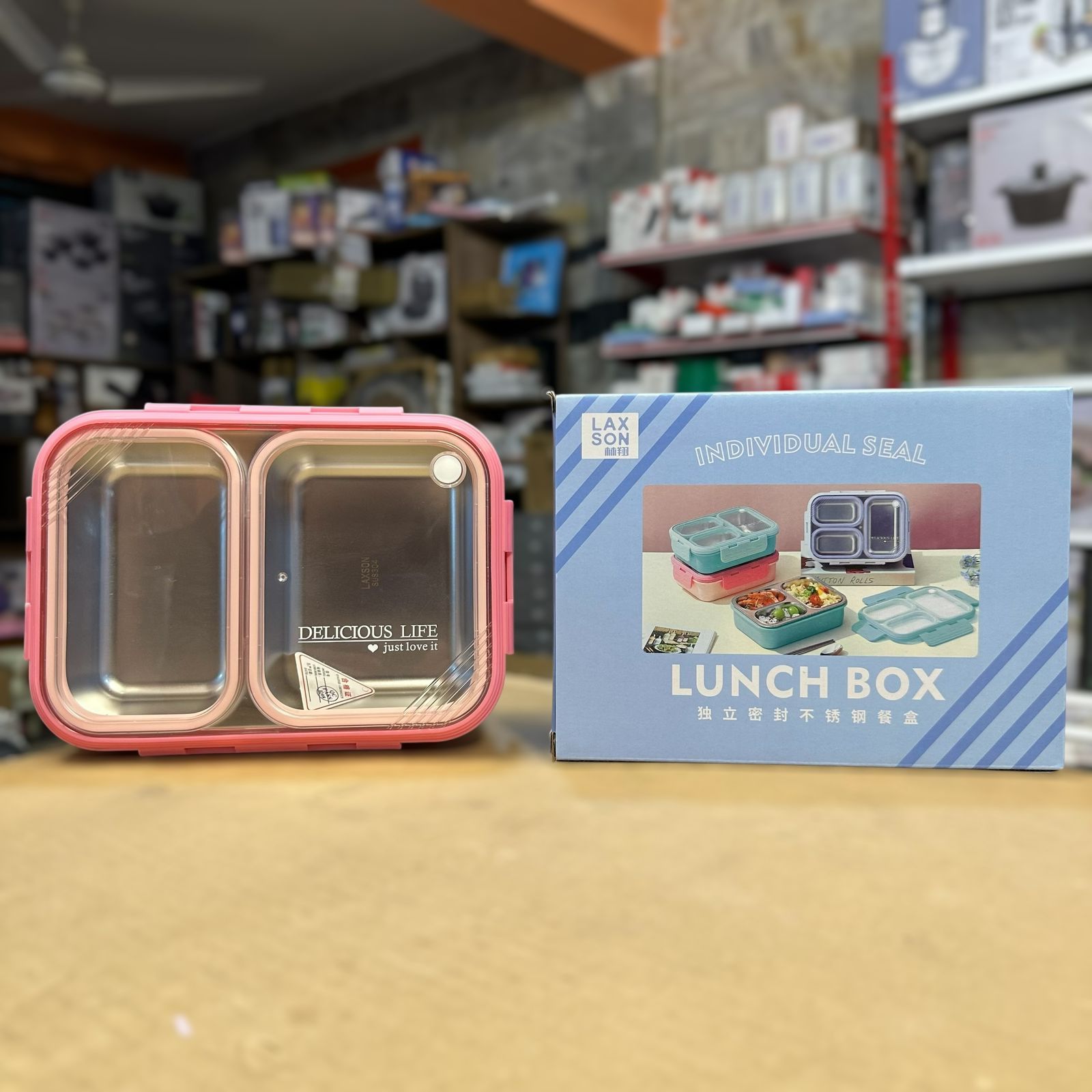 IQIX Akison Stainless Steel Lunch Box 750ml- 2558