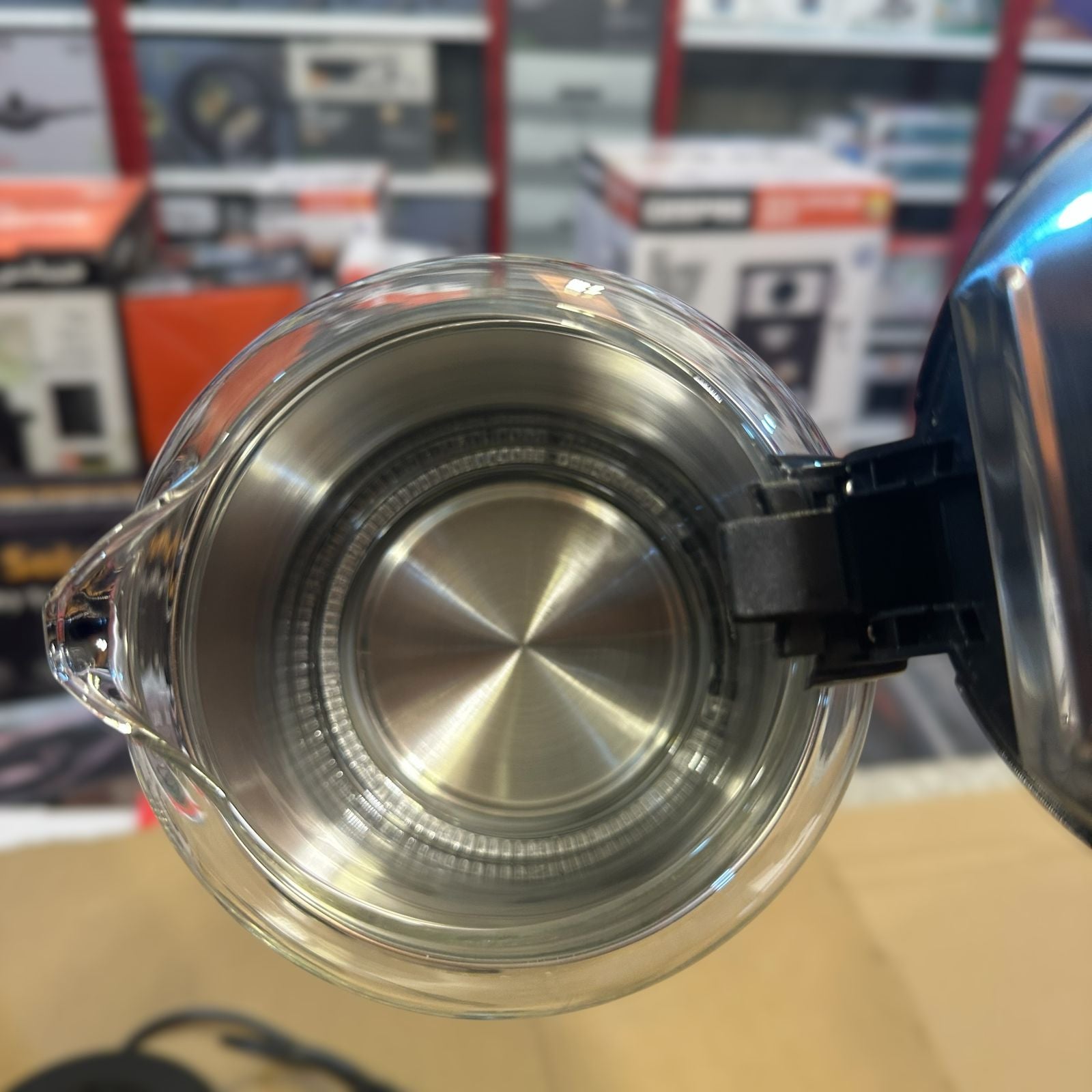 GEEPAS 1.7L Double Layer 1500W Glass Kettle-38063